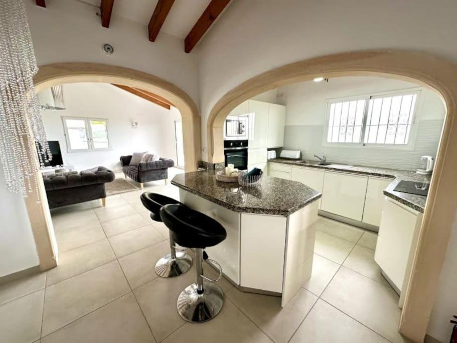 Luxury Four Bedroom Moraira Villa with Heated Pool