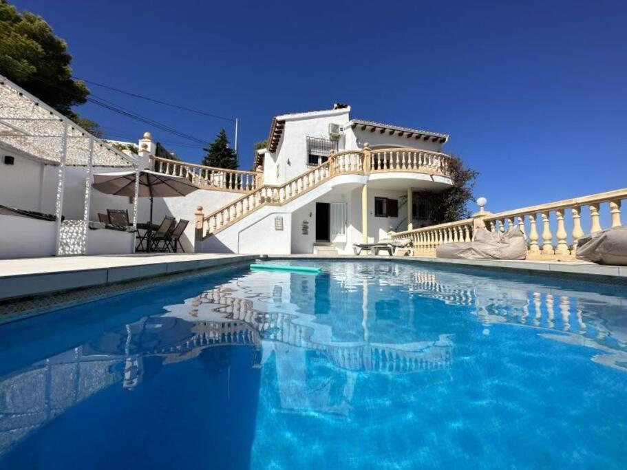 Luxury Four Bedroom Moraira Villa with Heated Pool