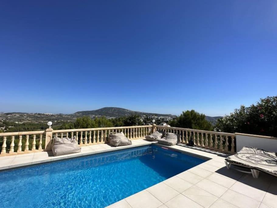 Luxury Four Bedroom Moraira Villa with Heated Pool