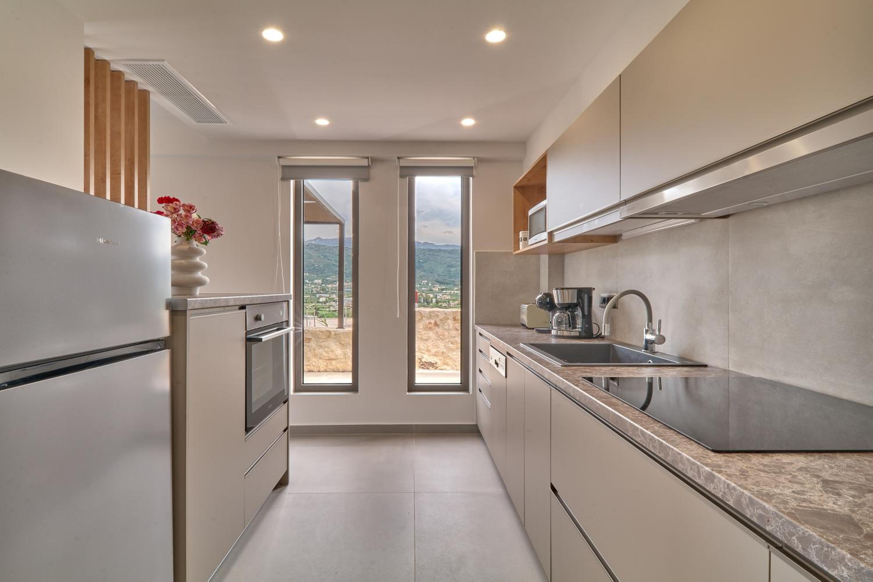 Thearia villa I - seaview , private heated pool & jacuzzi
