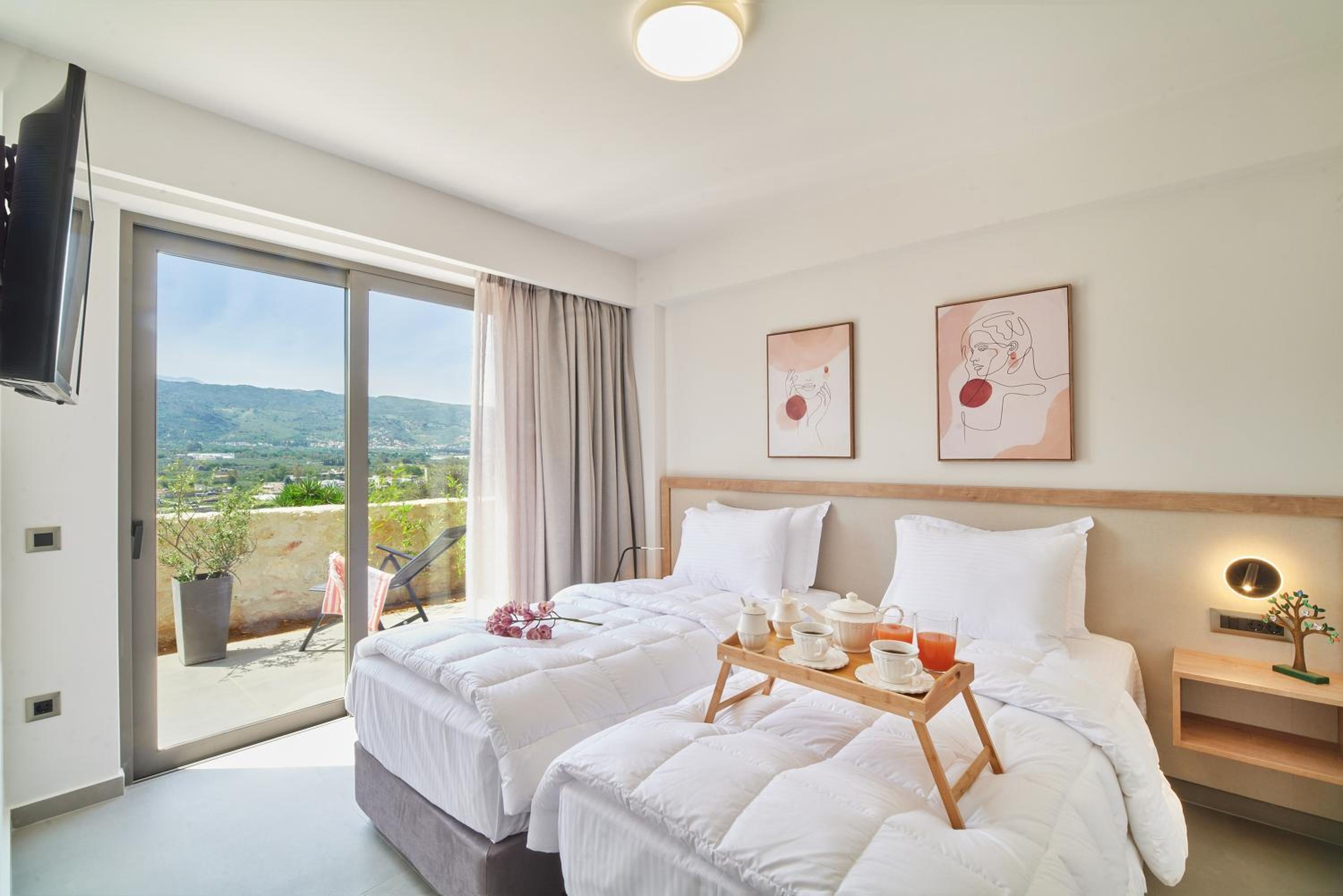 Thearia villa I - seaview , private heated pool & jacuzzi