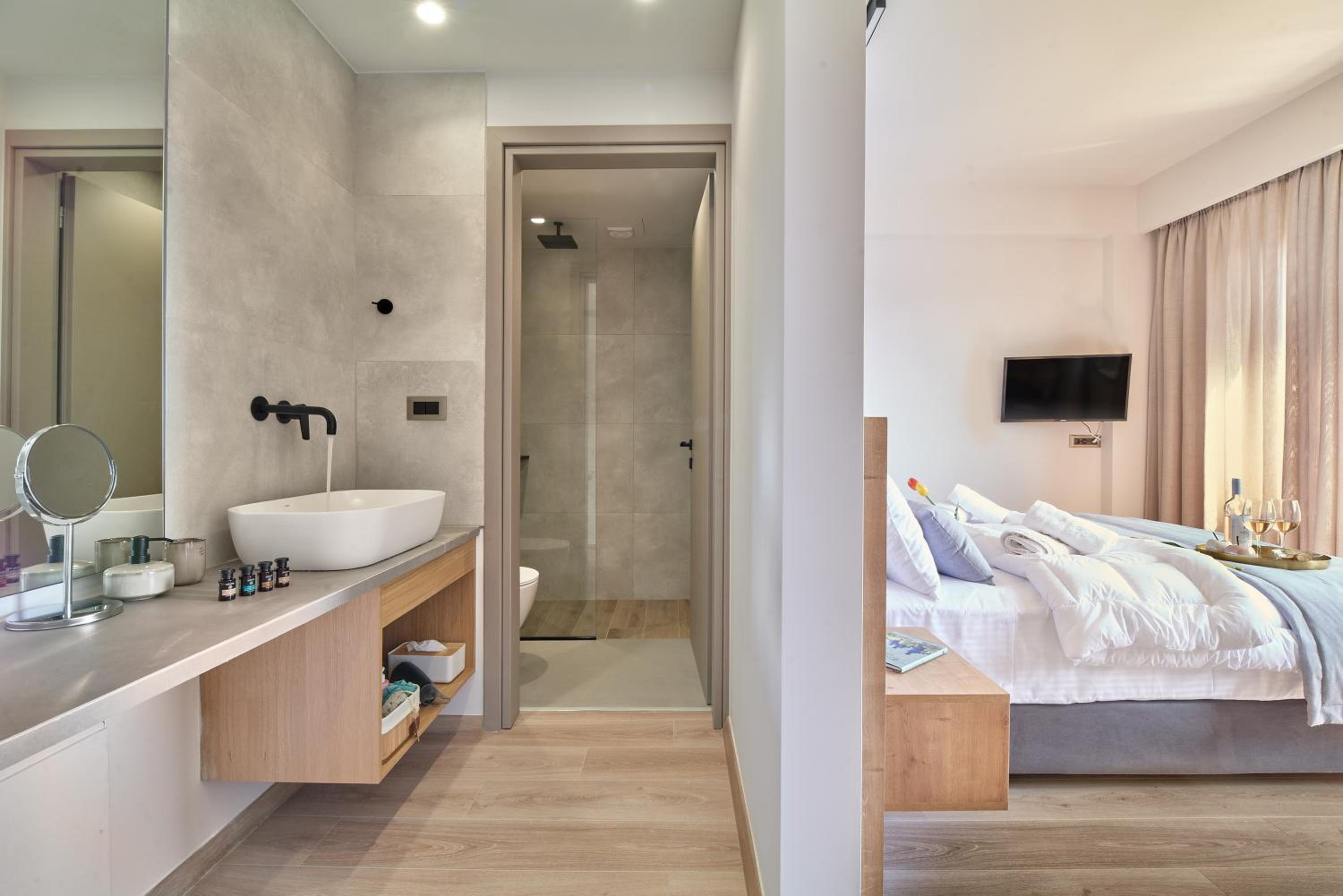 Thearia villa I - seaview , private heated pool & jacuzzi
