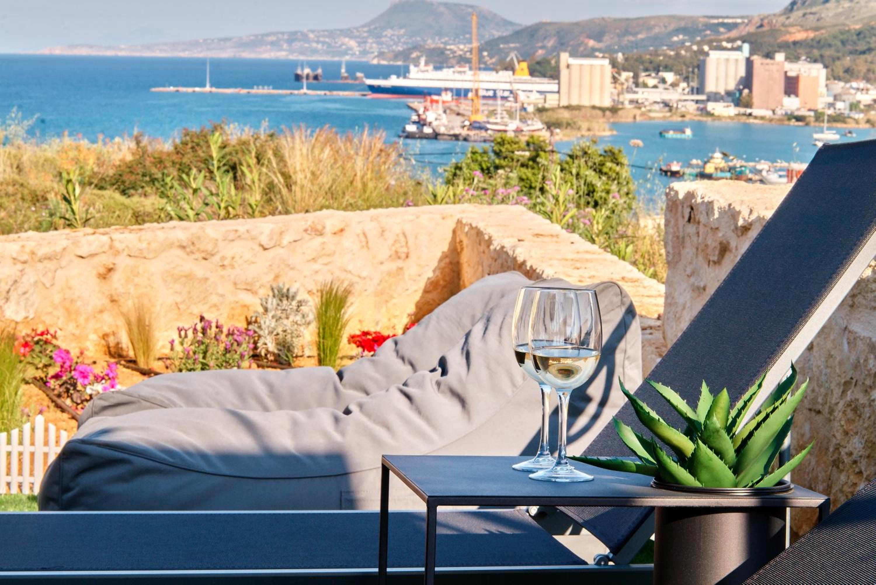 Thearia villa I - seaview , private heated pool & jacuzzi