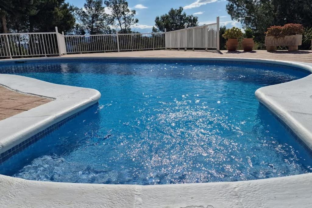 beautiful views with pool in ibiza