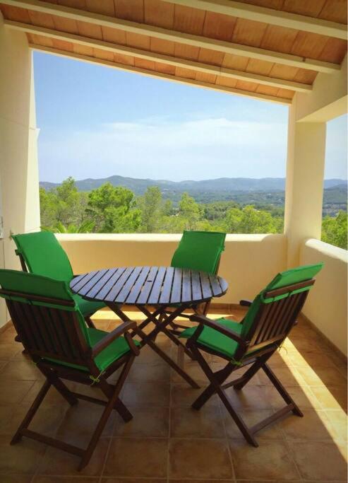 beautiful views with pool in ibiza