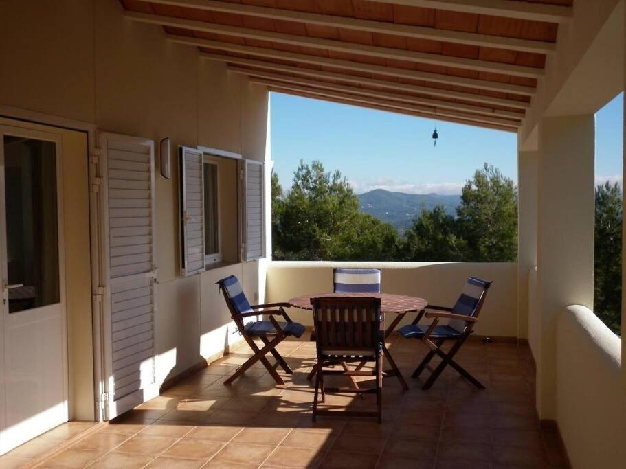 beautiful views with pool in ibiza