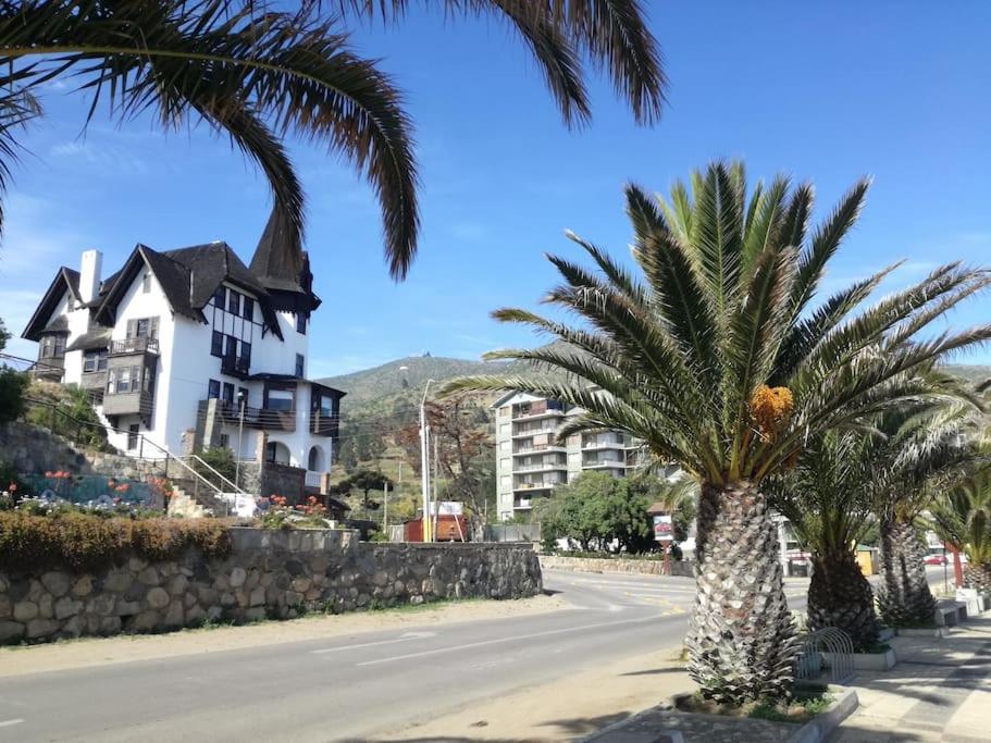 Dpto 2D1B en Papudo Laguna, Piso 8, Edf Flemenco con vista al mar
