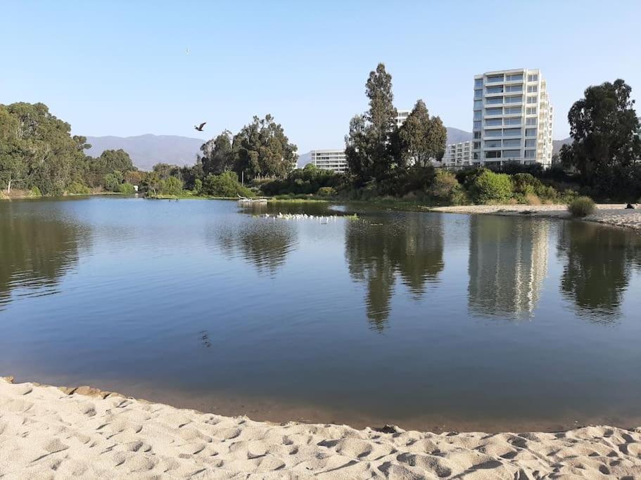 Dpto 2D1B en Papudo Laguna, Piso 8, Edf Flemenco con vista al mar