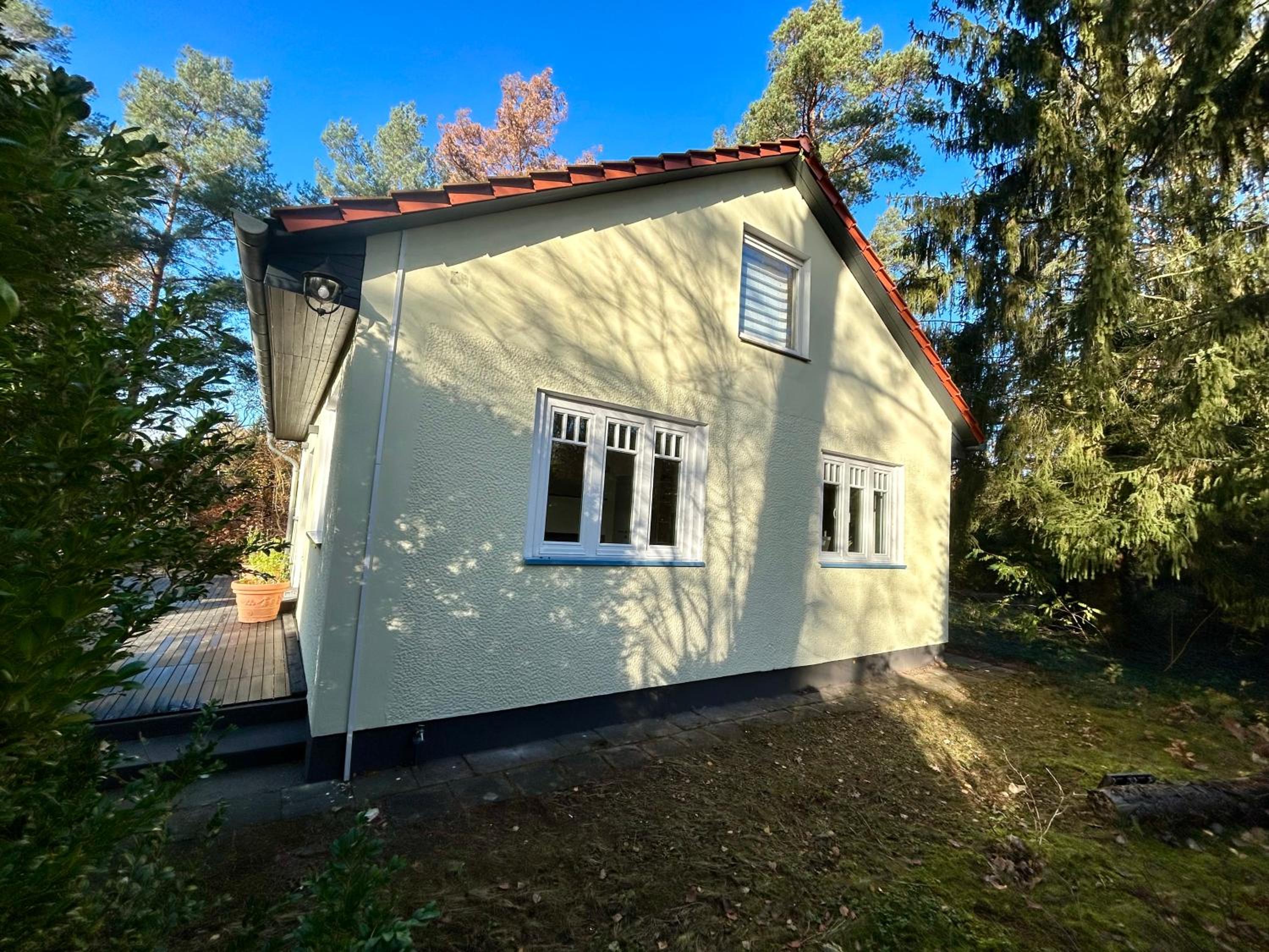 Ferienhaus im Grünen mit Kamin