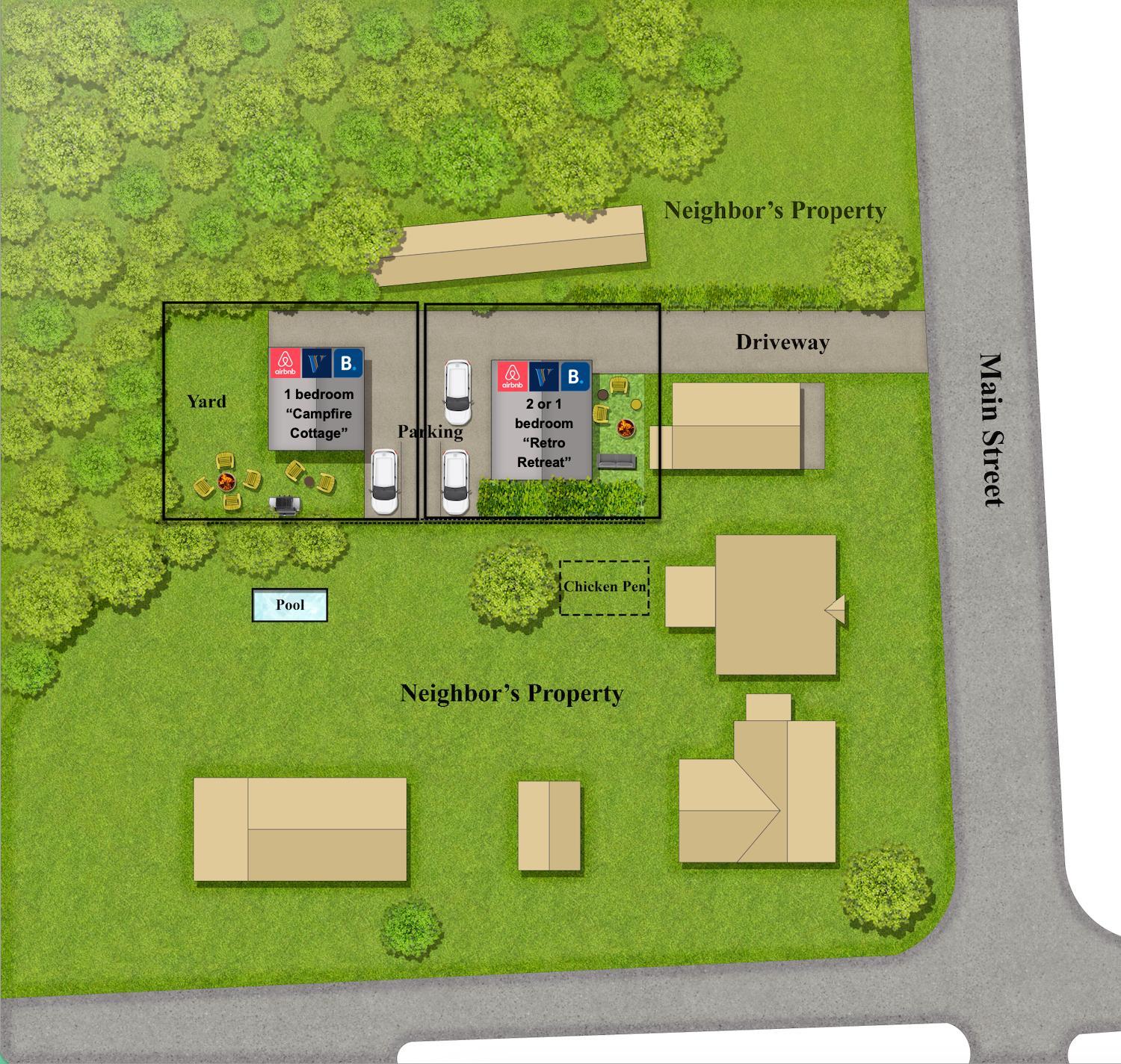 Kingston Vacations - Double The Fun II Two Houses and fire pit in shared yard - Property Image 85