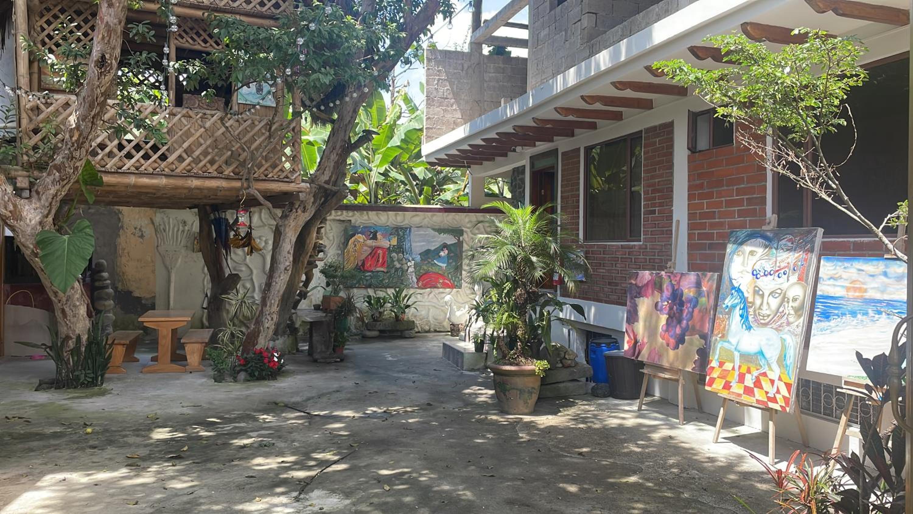 Exedra de Galeria Cafe. Mindo- Ecuador view 5