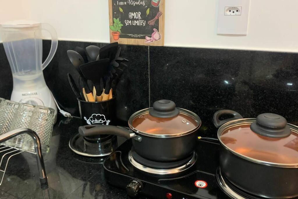 Maria Apê 21 Centro-Próx a UFJF - Cozinha Completa