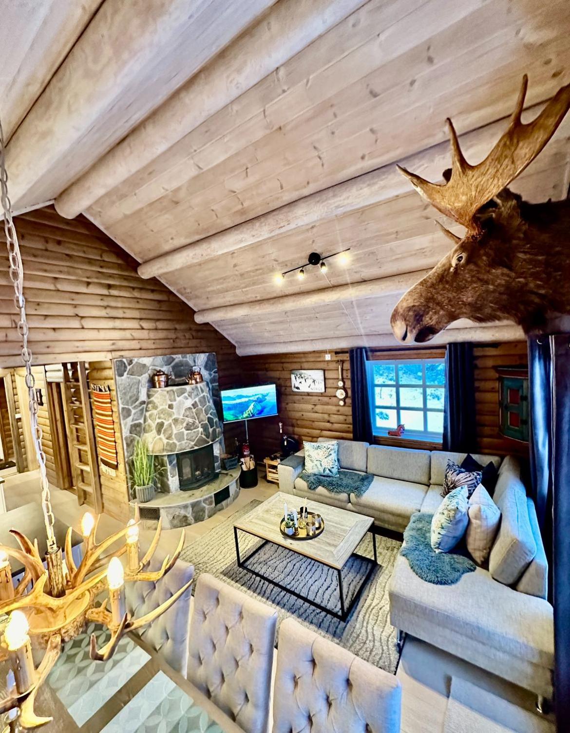 Holiday cottage with sauna close to Kjeragbolten-Bedding included