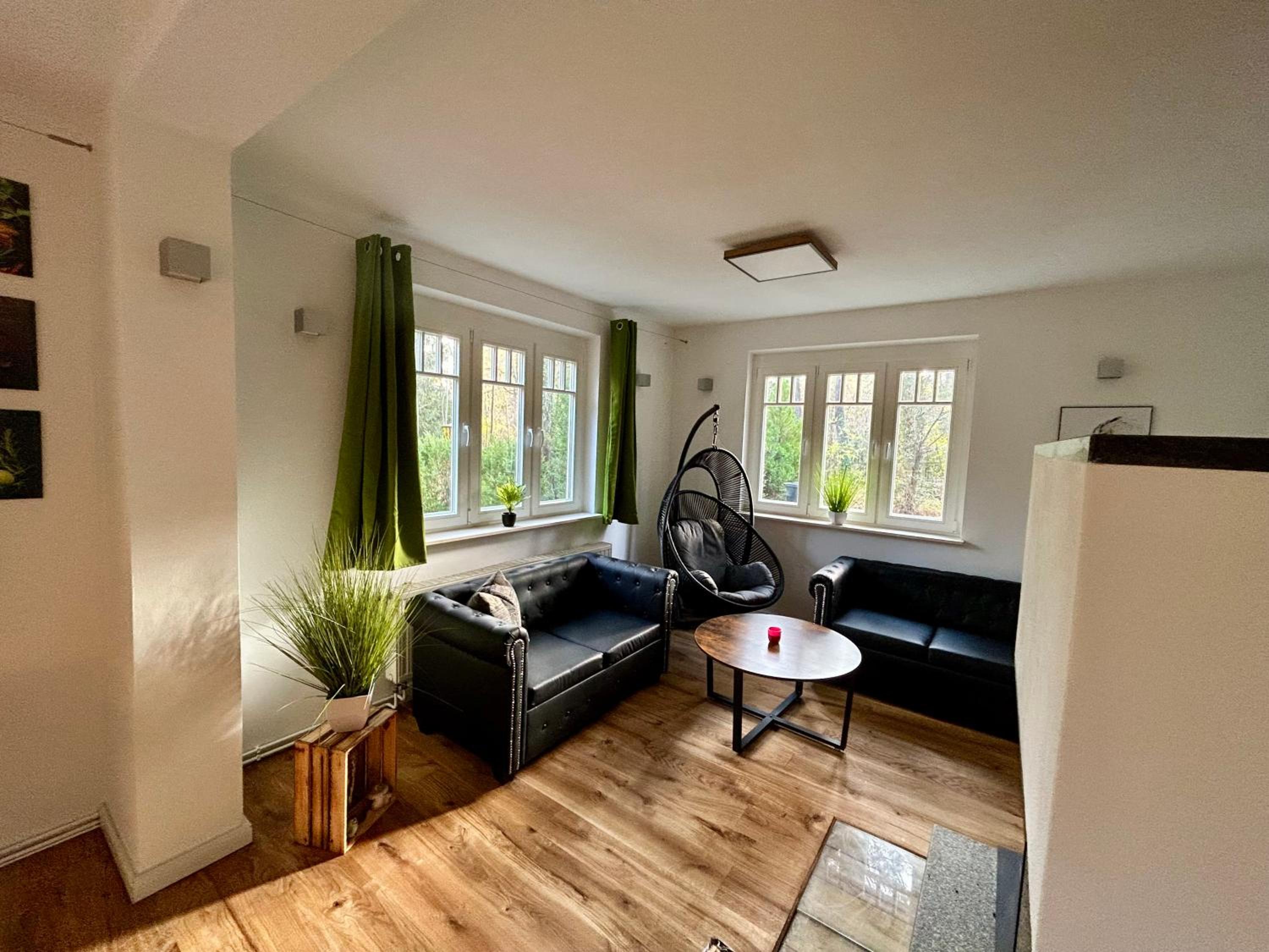 Ferienhaus im Grünen mit Kamin