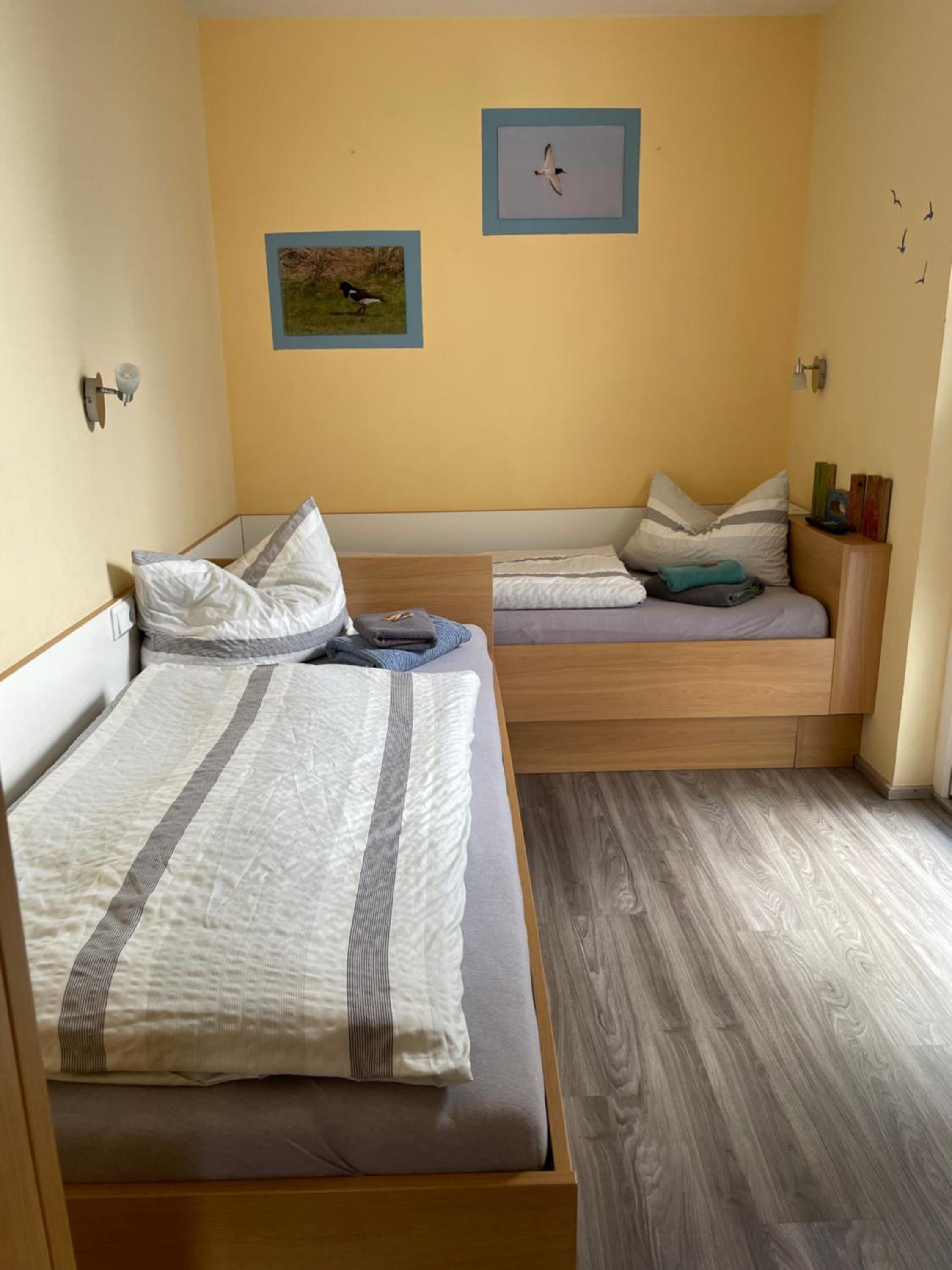Ferienwohnungen Norderney Haus Julianne Wohnung Austernfischer Familie Poppinga