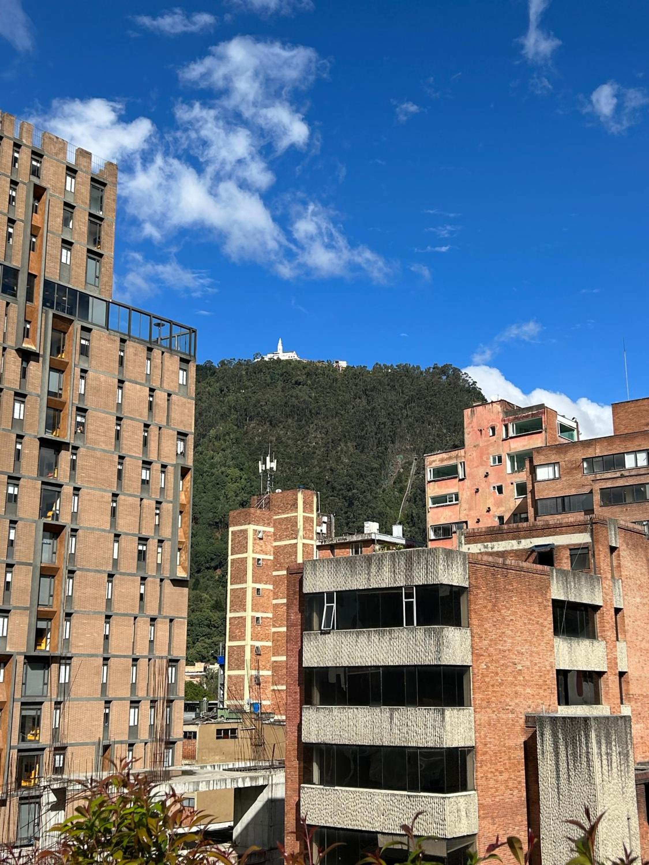 Apartamento Bogotá con vista a Monserrate