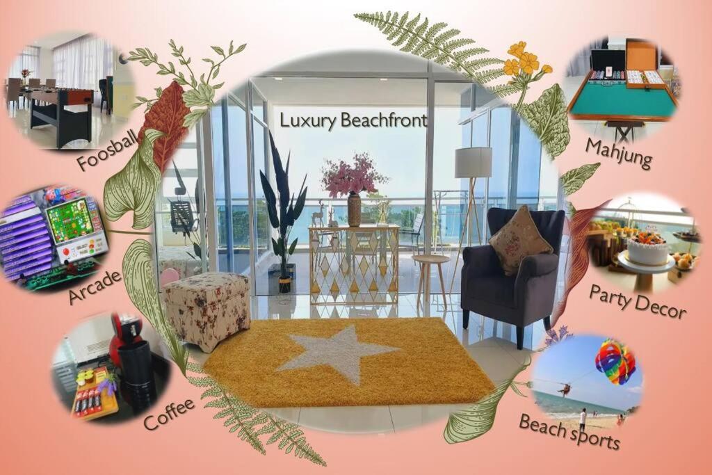 F18 Beachfront Balcony Seaview massage chair condo photo 1