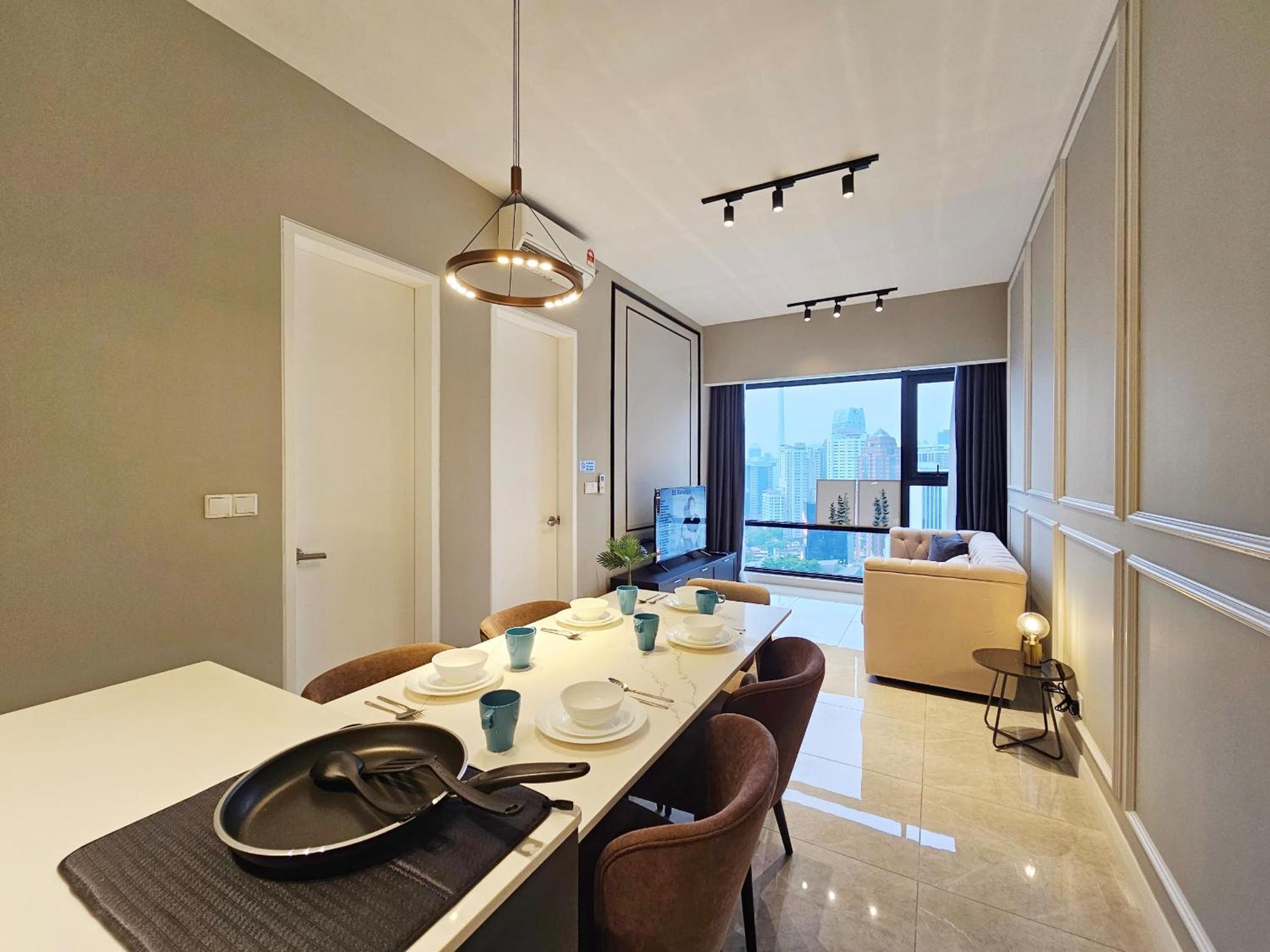 Axon Suite Bukit Bintang 3Bed Room Suites ,5min Pavillion KL