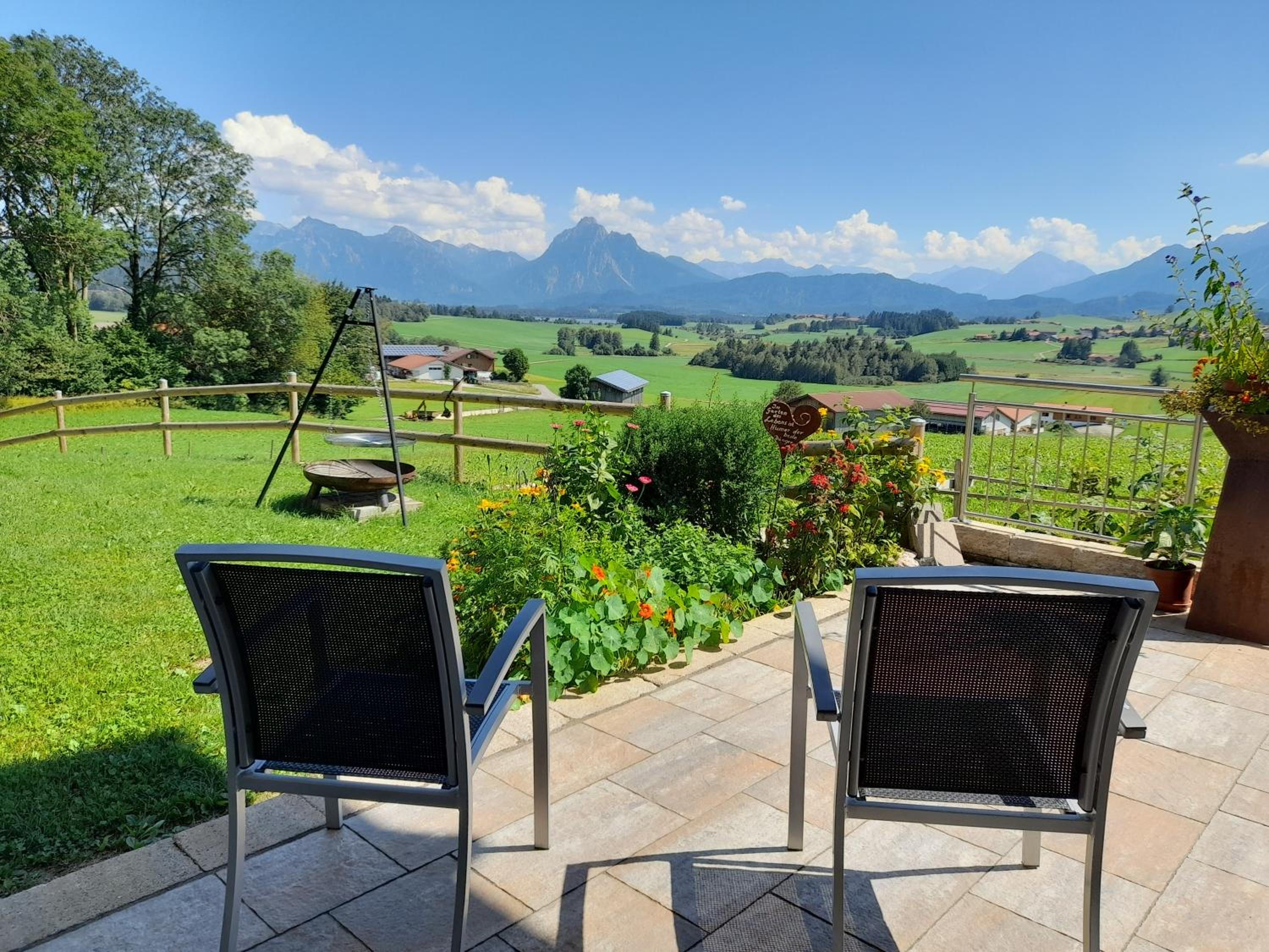 Panoramablick Heimen