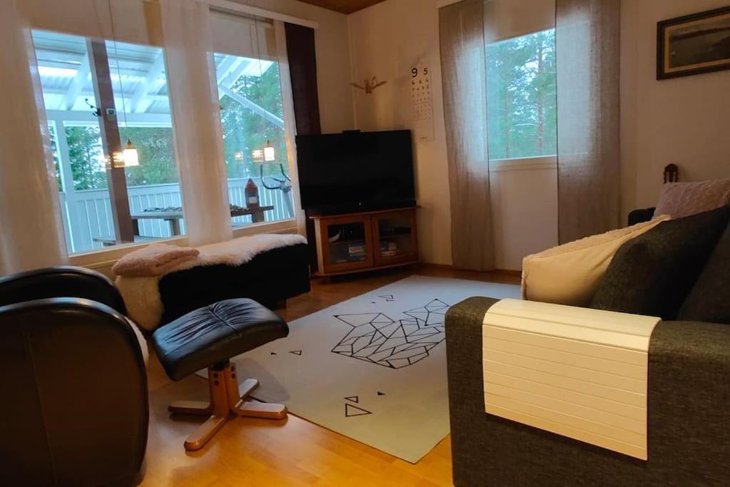 House with 3 bedroom's and sauna Close to arctic circle and Santa Claus
