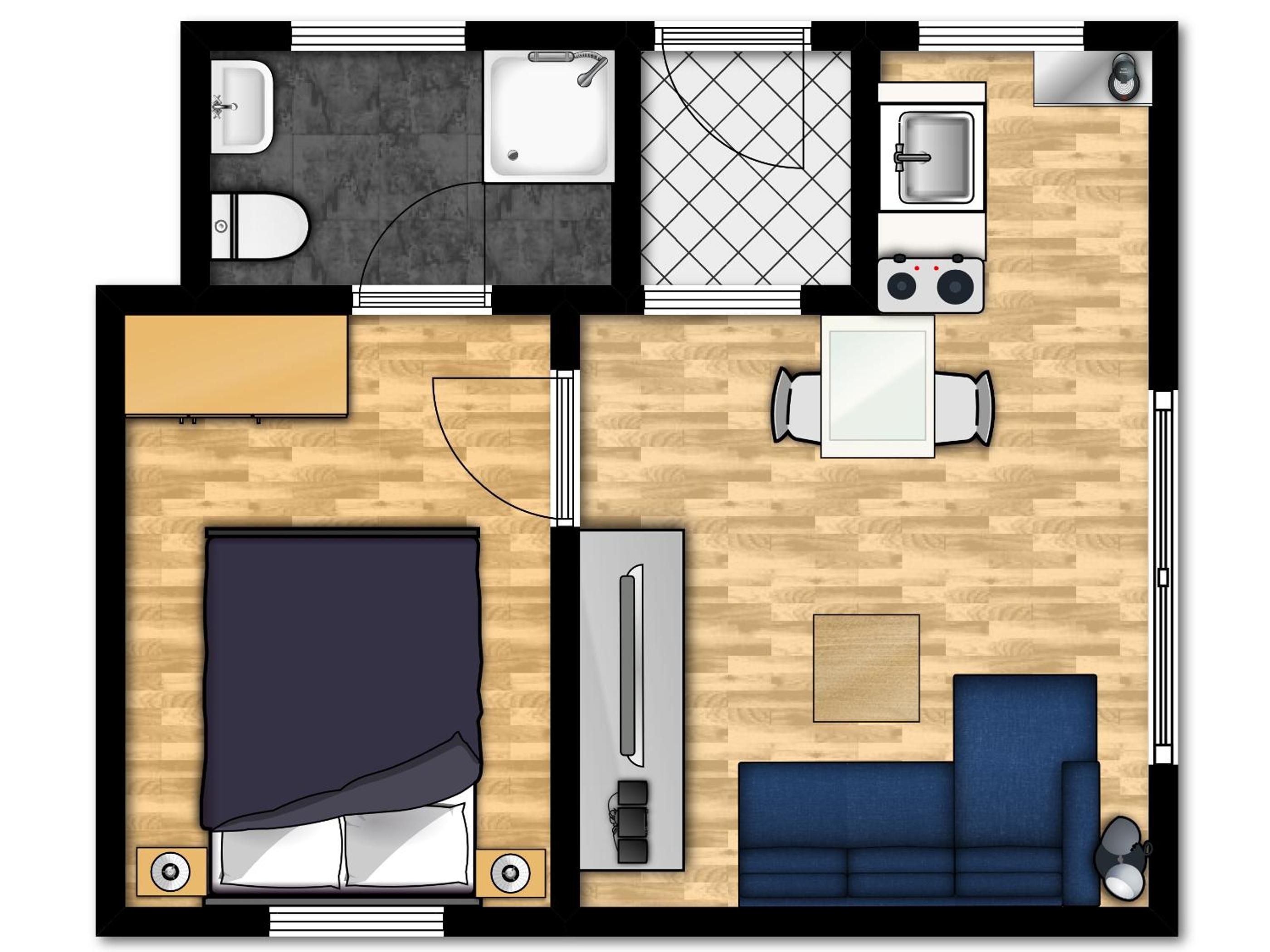 hotel room