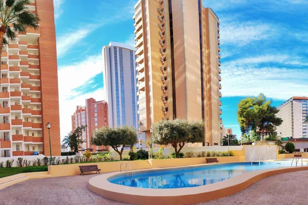 Karola con vistas, piscina y parking en Benidorm view 5