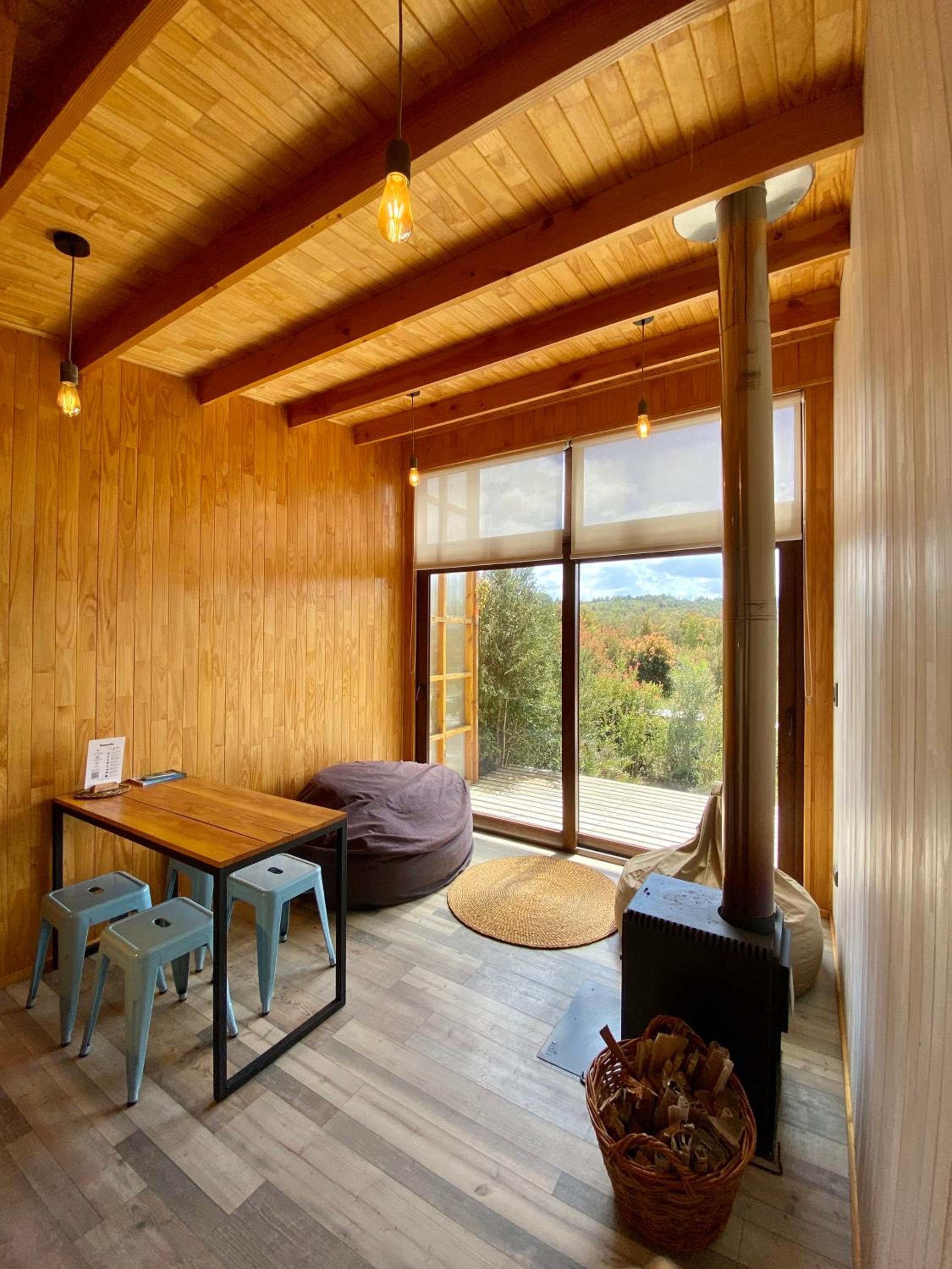 Pichi II Calbuco - Tiny house cabin facing the lagoon