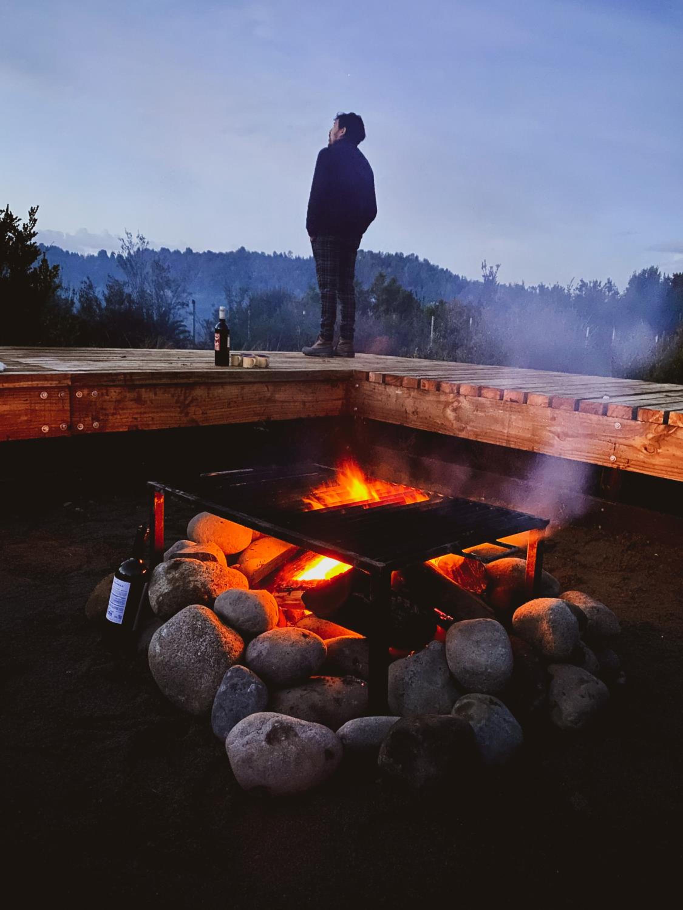 Pichi II Calbuco - Tiny house cabin facing the lagoon