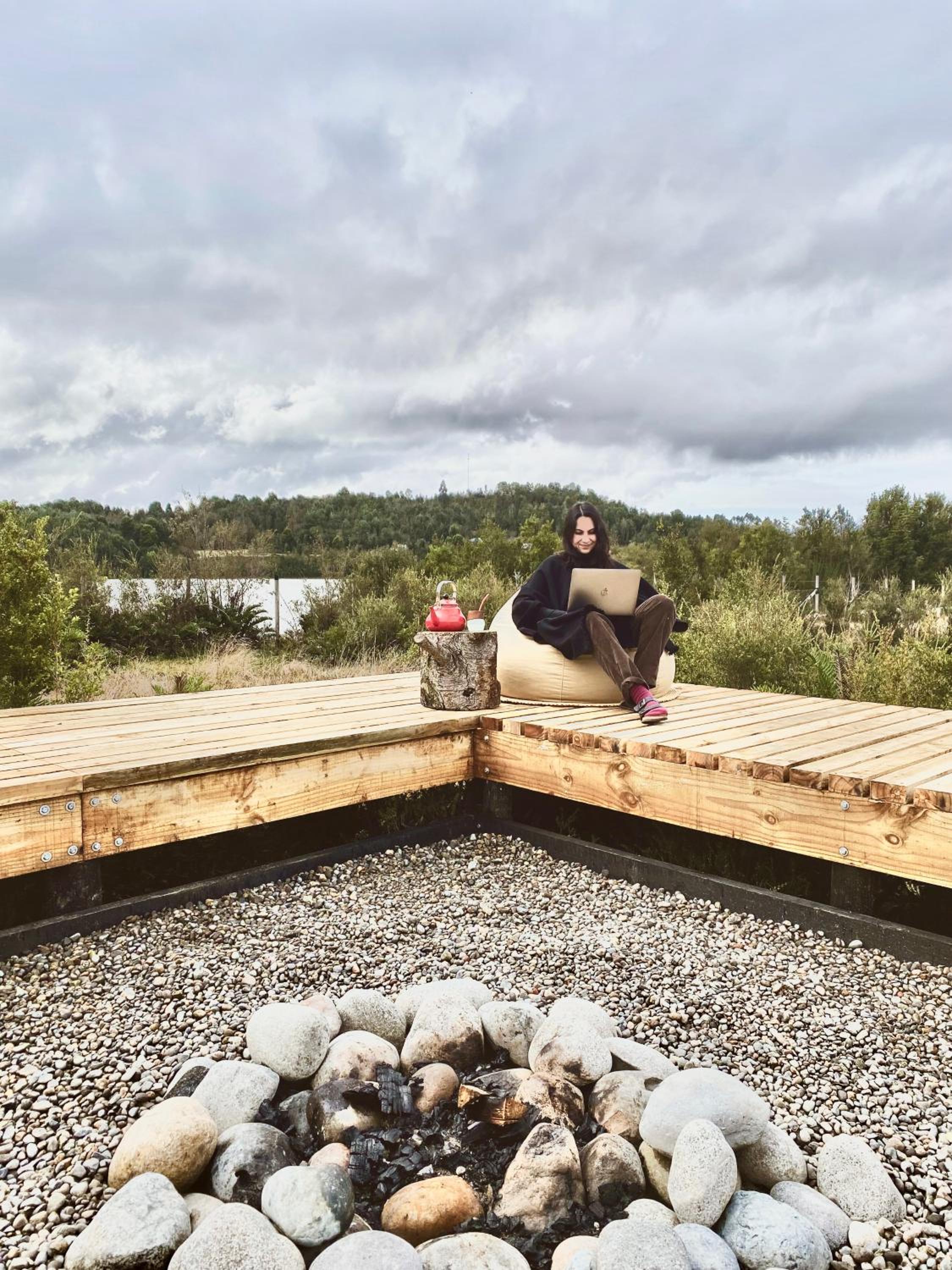 Pichi II Calbuco - Tiny house cabin facing the lagoon