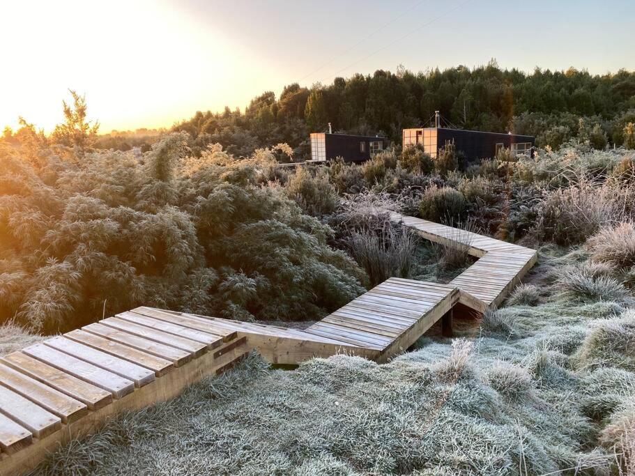 Pichi II Calbuco - Tiny house cabin facing the lagoon
