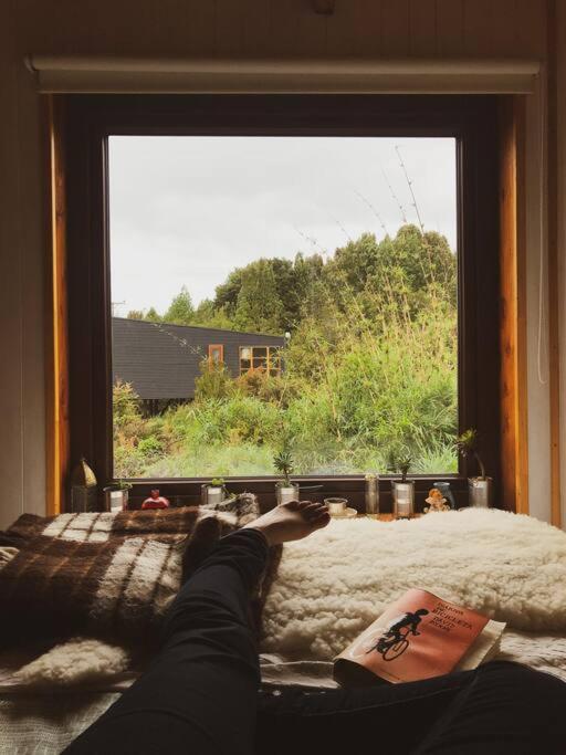 Pichi II Calbuco - Tiny house cabin facing the lagoon