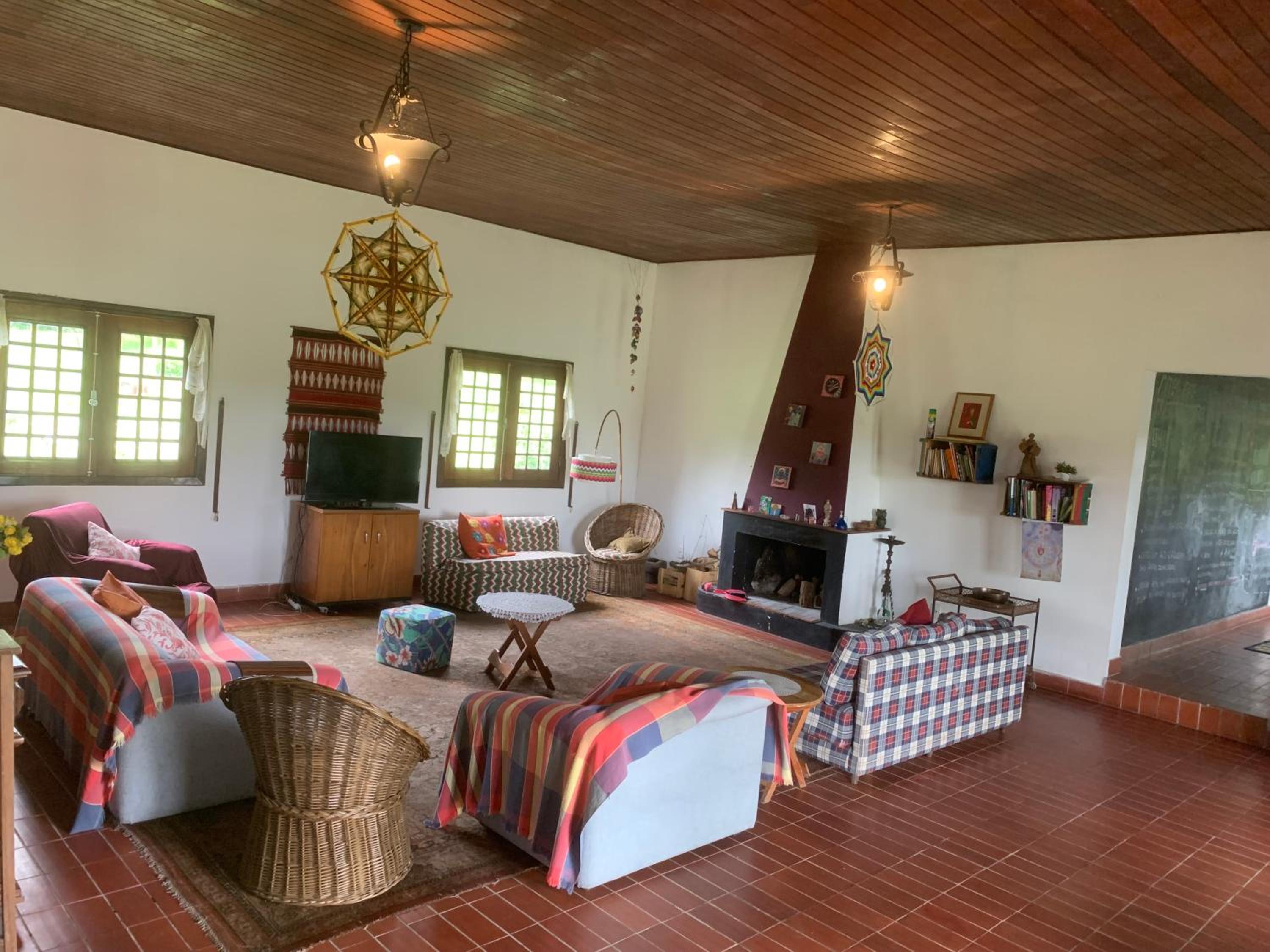 Casa de Fazenda na Ecovila Sustentar, 38km de SP