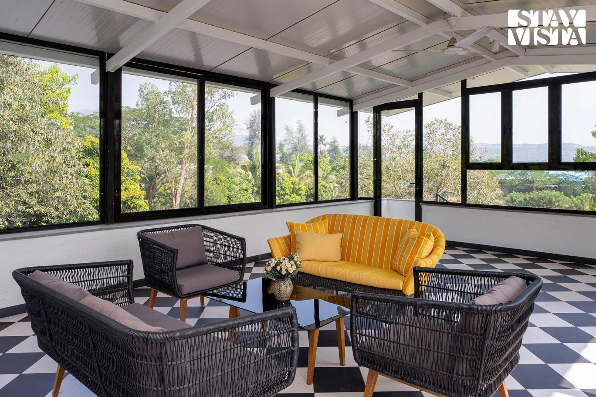 StayVista's The Oasis - Serene Retreat with Private Pool, Lawn & Gazebo view 3