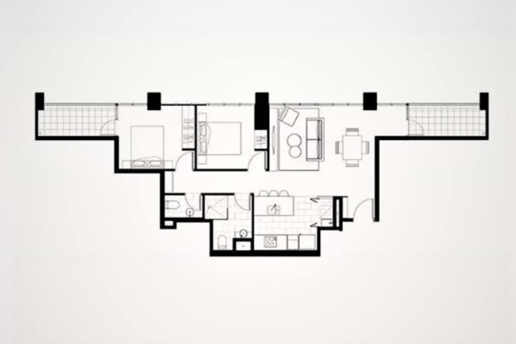 Convenient Located 2 Bedroom Apartment Next to Casino