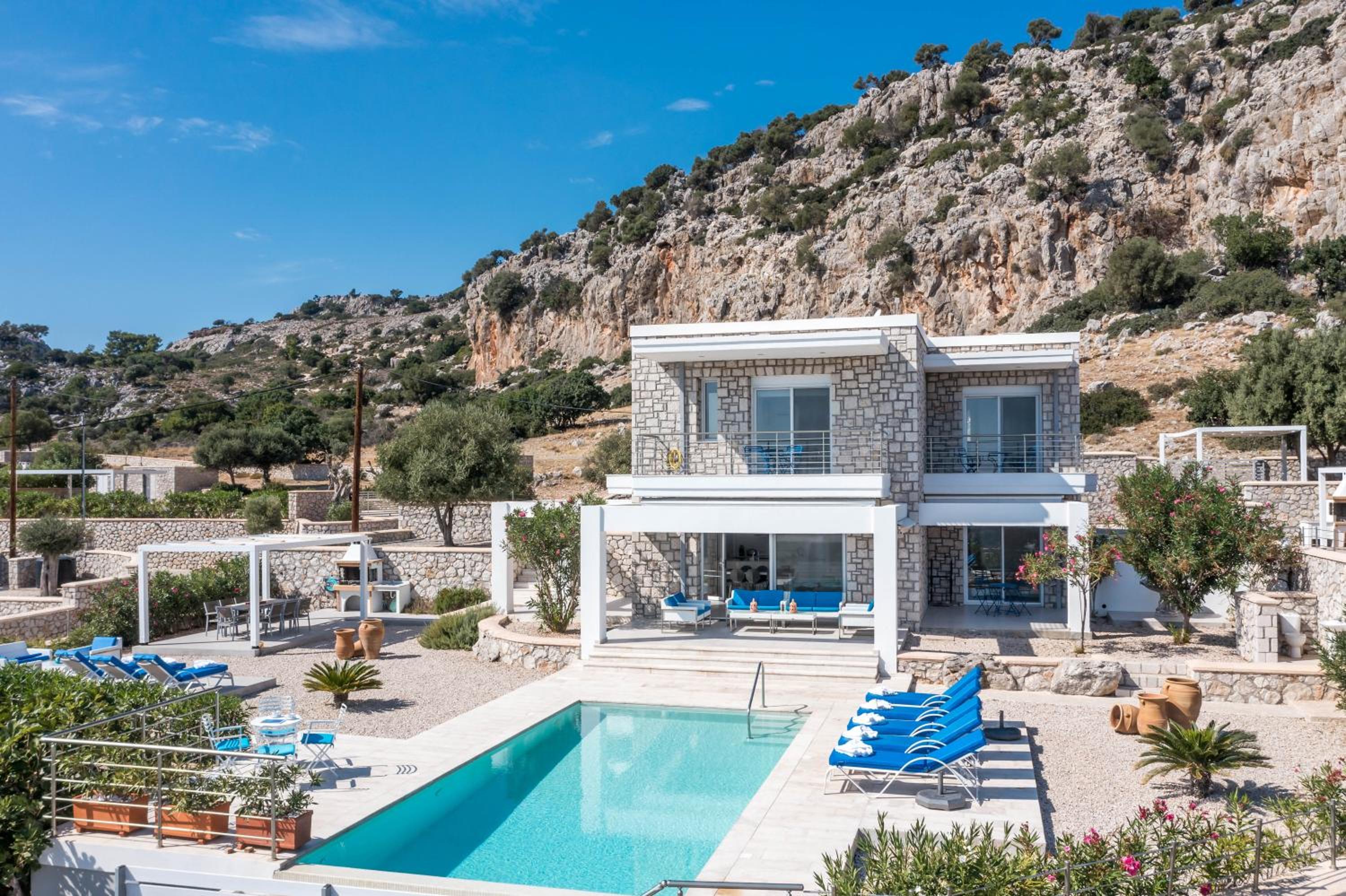 Sea view villa with private pool Horizontes view 2