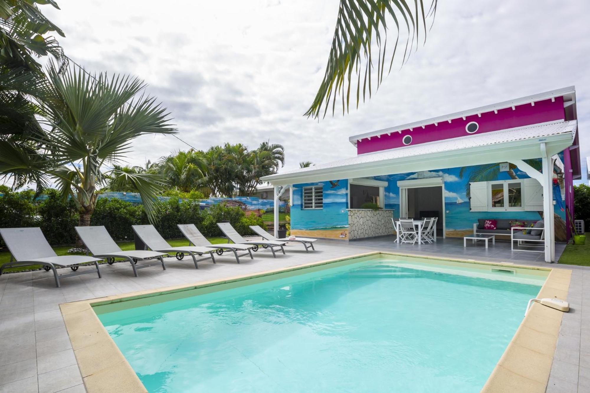 Villas Azulia Piscine Privée & Évasion Tropicale Guadeloupe