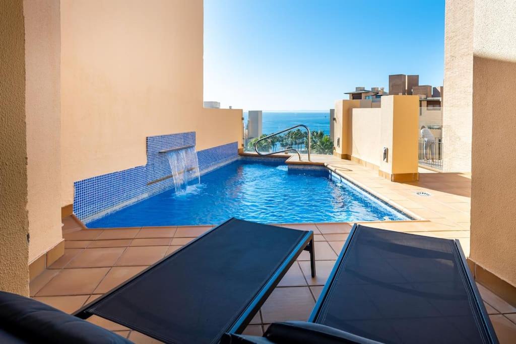 Beachside Luxury Penthouse with Private Pool