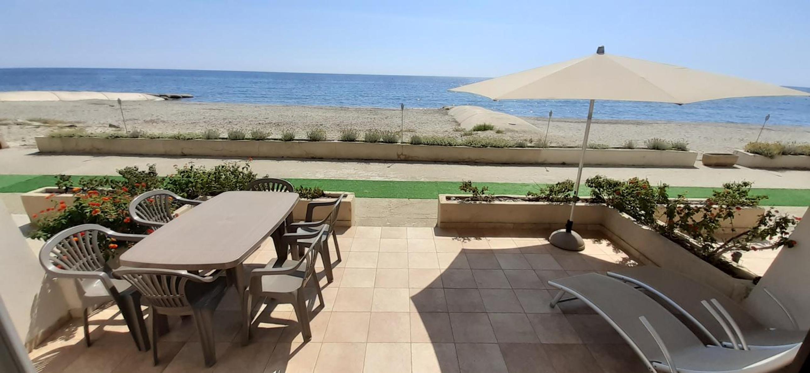 outdoor BBQ area