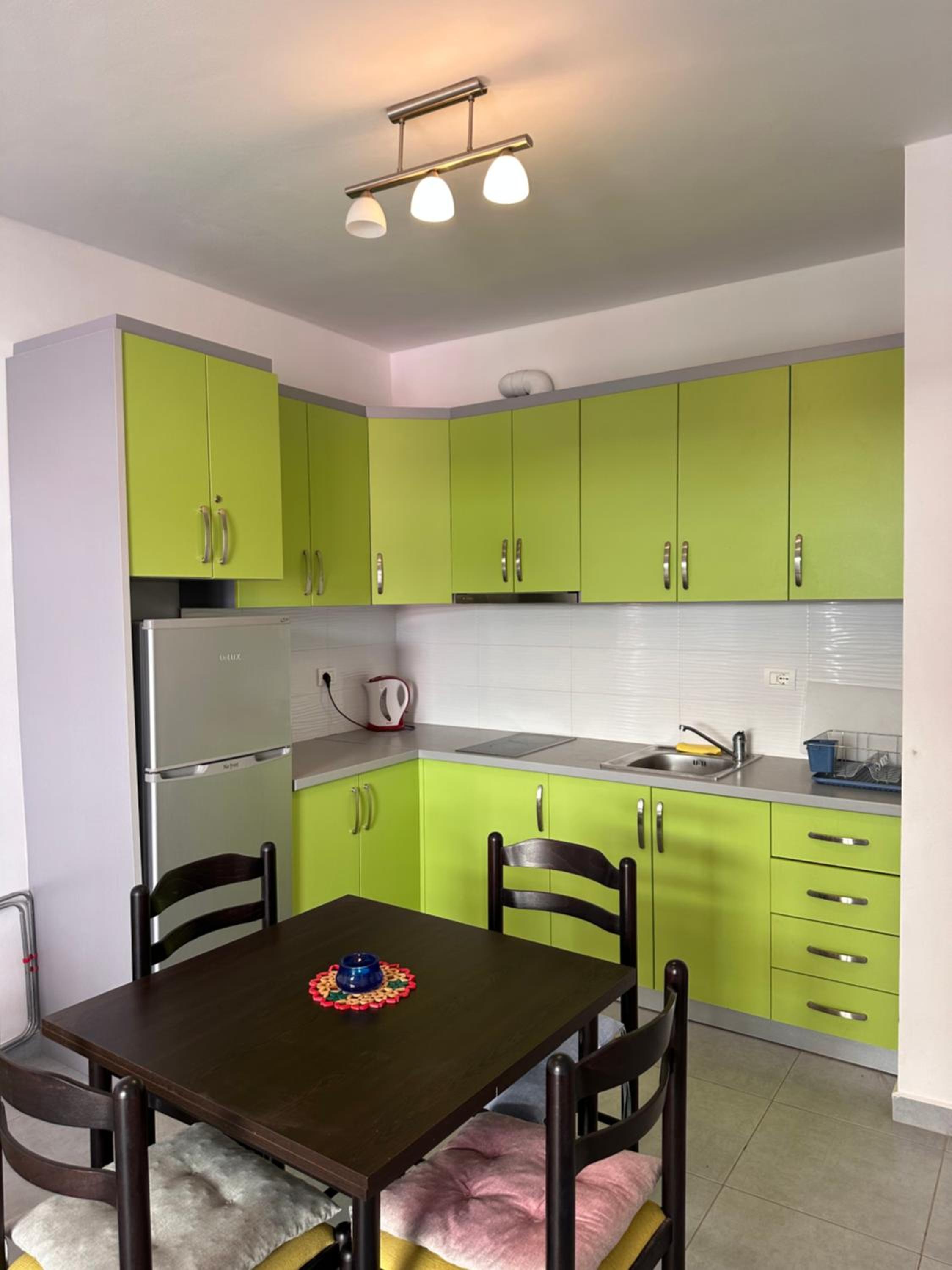 White Apartment - Green