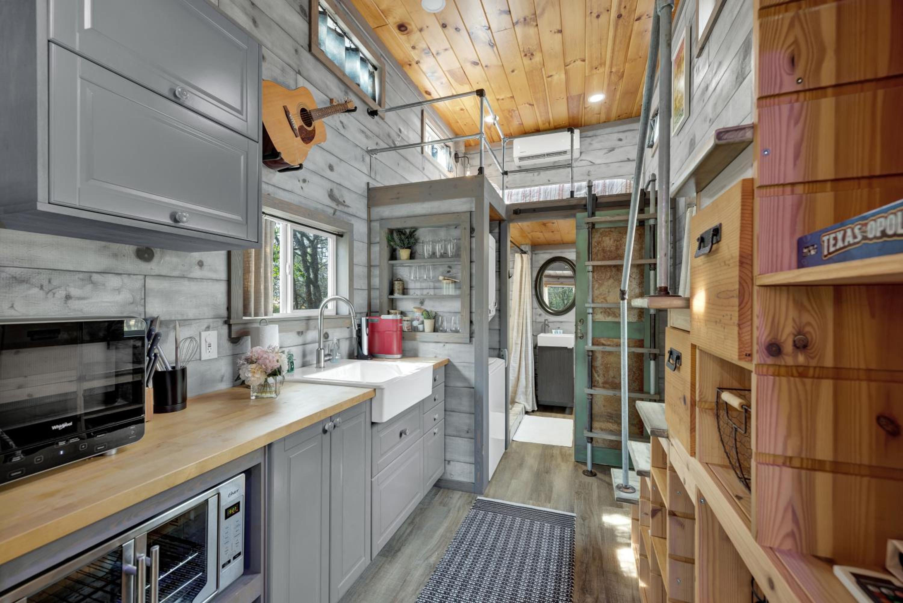 Willie the Modern Tiny Home w/Hot-tub & FireTable view 2