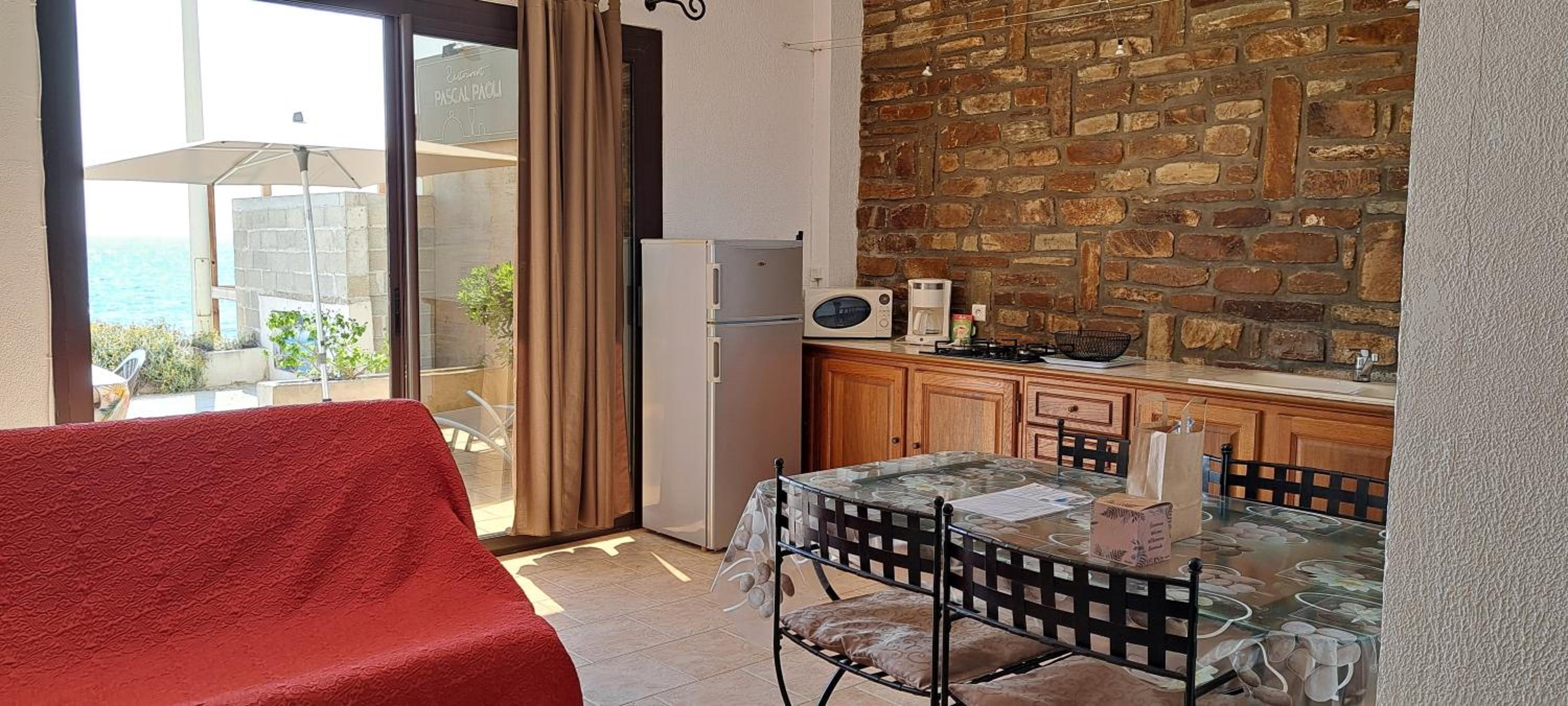 outdoor BBQ area