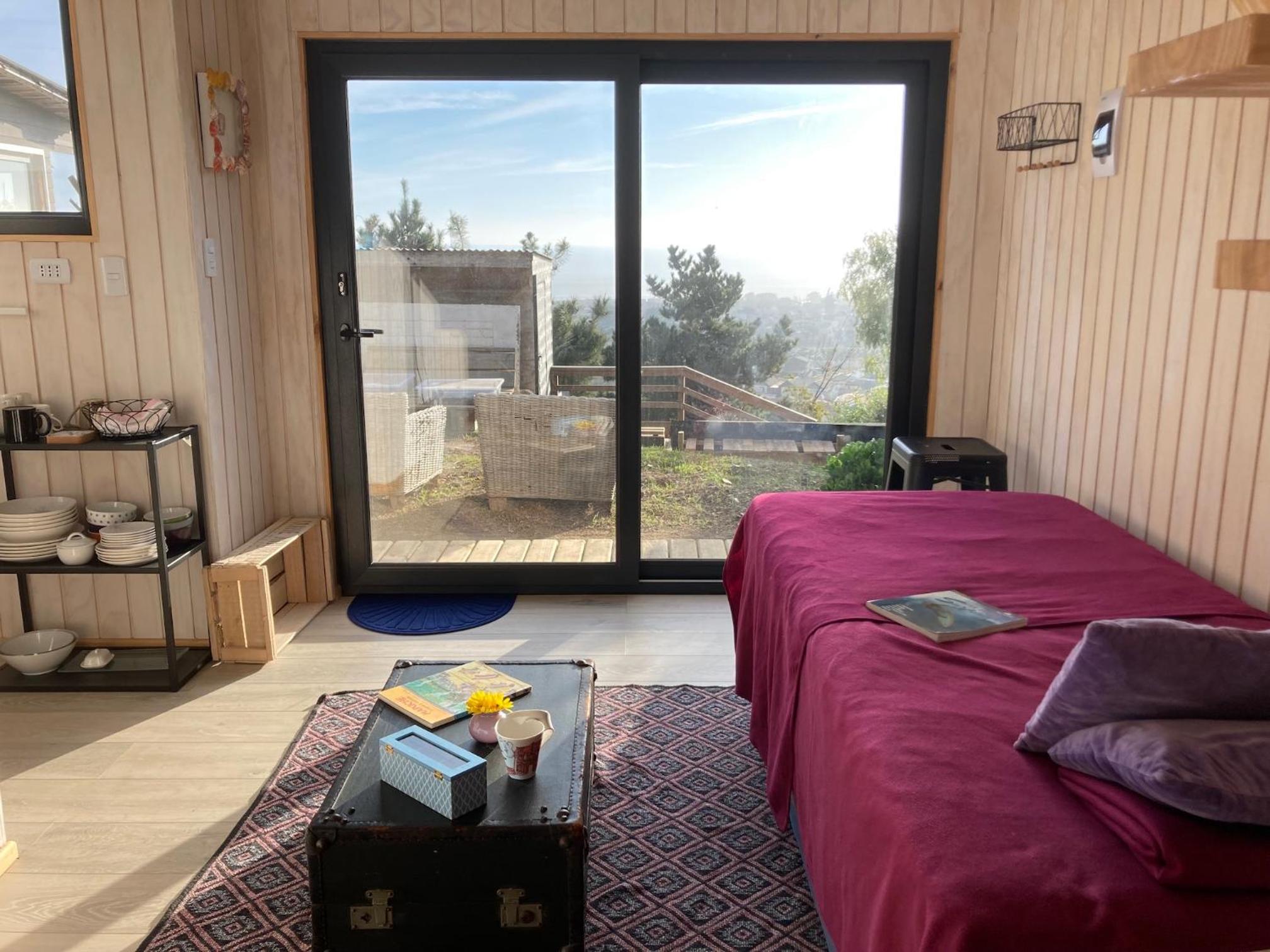 Tiny House con Vista al Mar, ideal para Teletrabajo o Descanso en Pichilemu