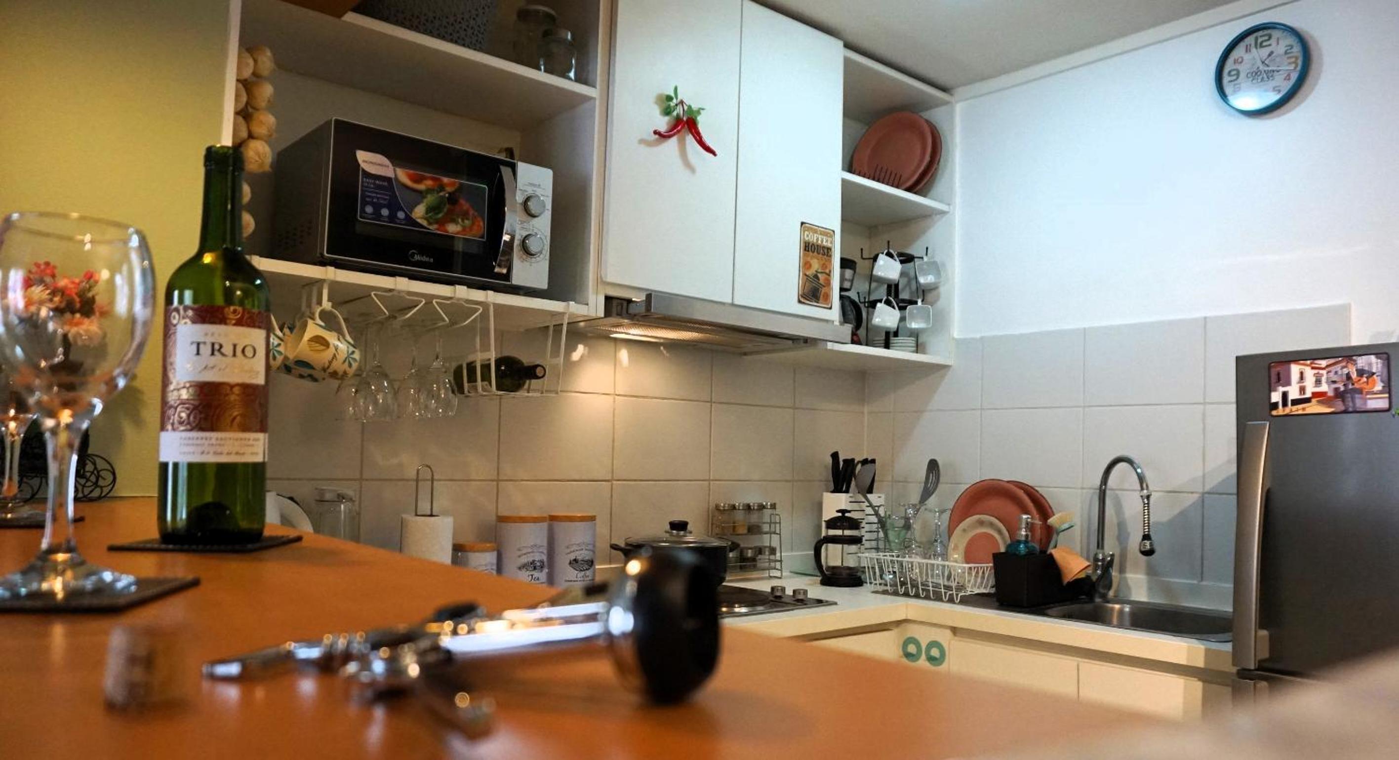 Apt Barrio Histórico 3 min Metro, Wifi, Netflik, Comodidad