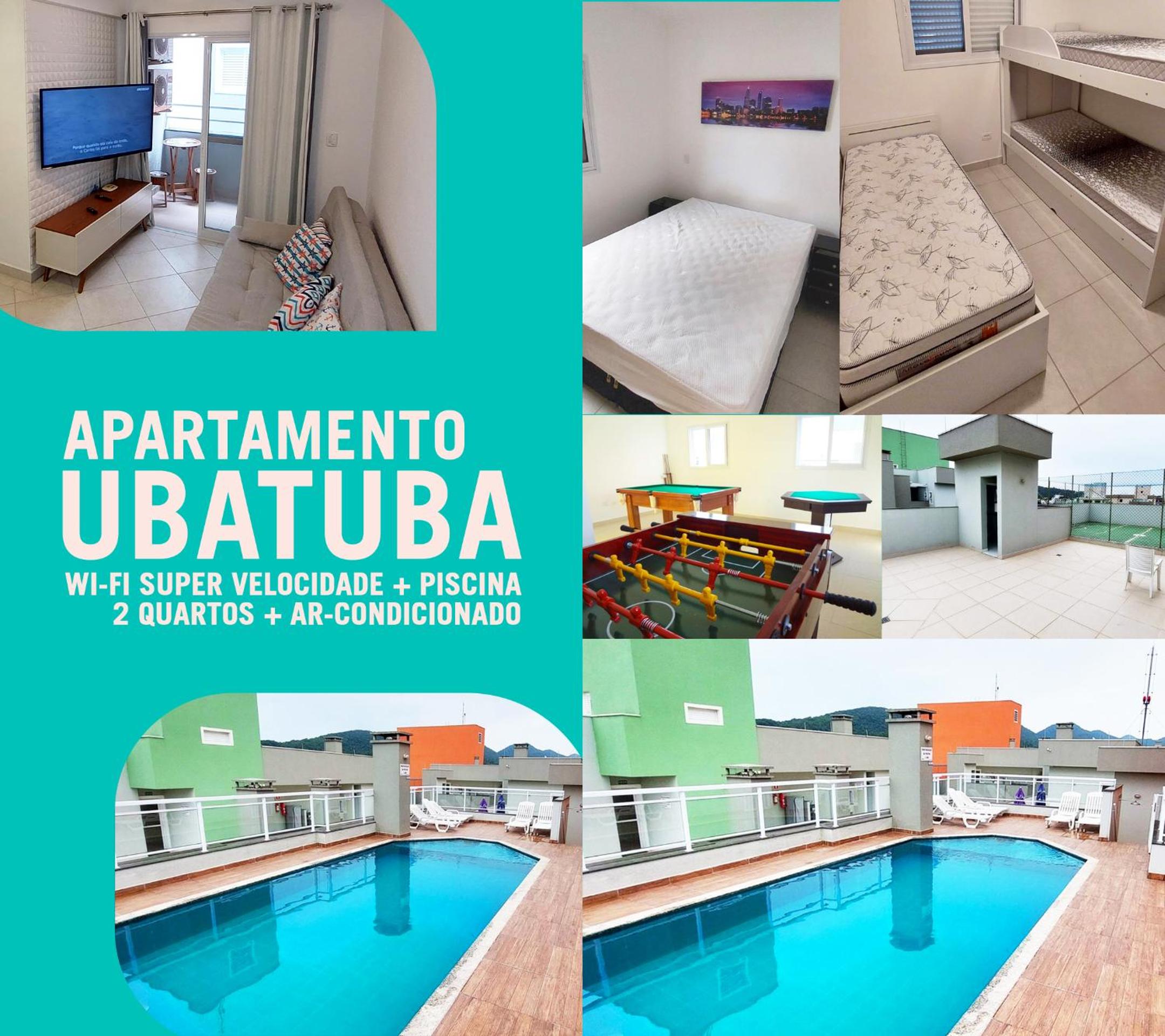 Apartamento Ubatuba Itaguá - ar - wifi