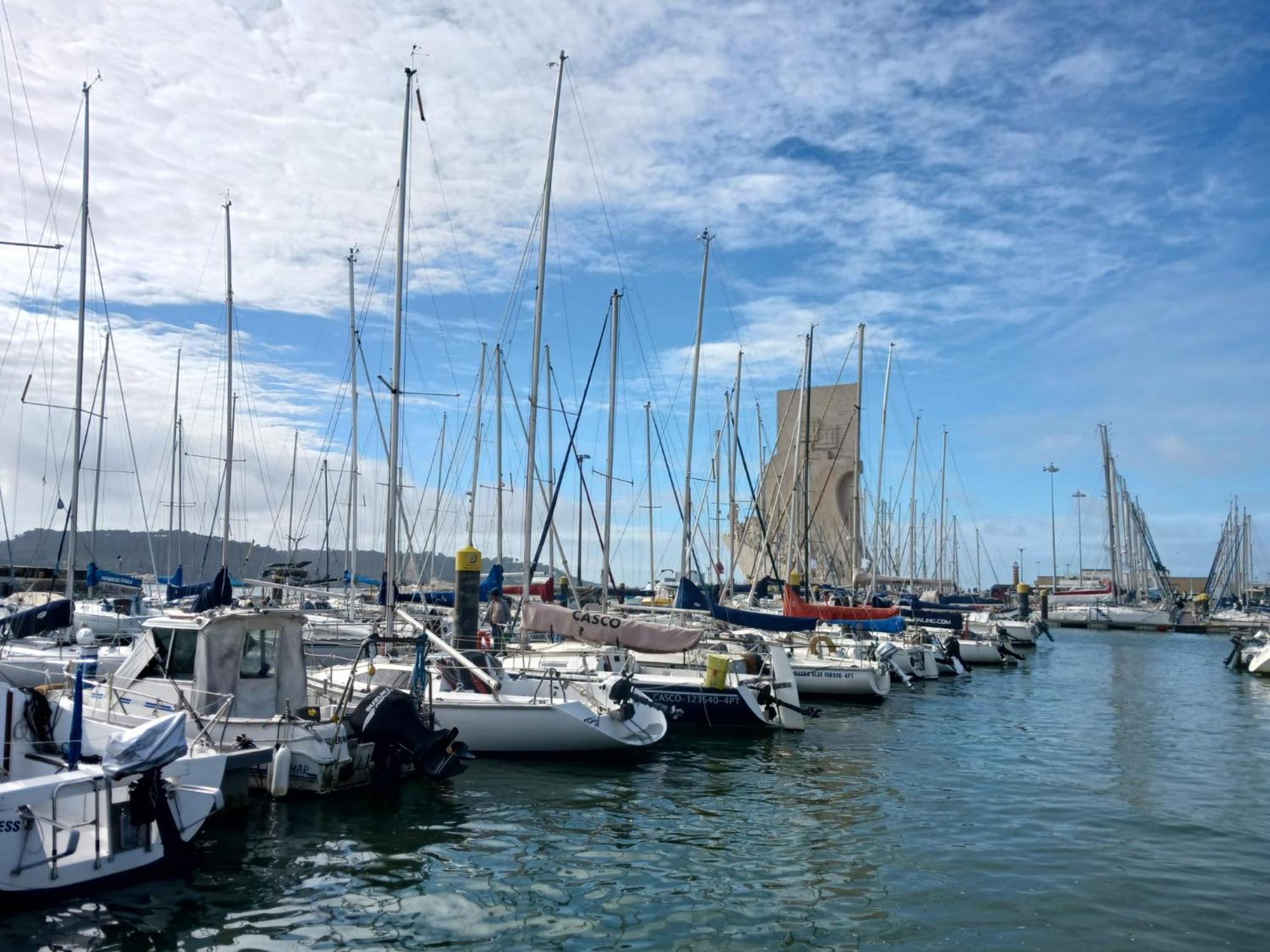 Vintage Sailboat in Belém view 2