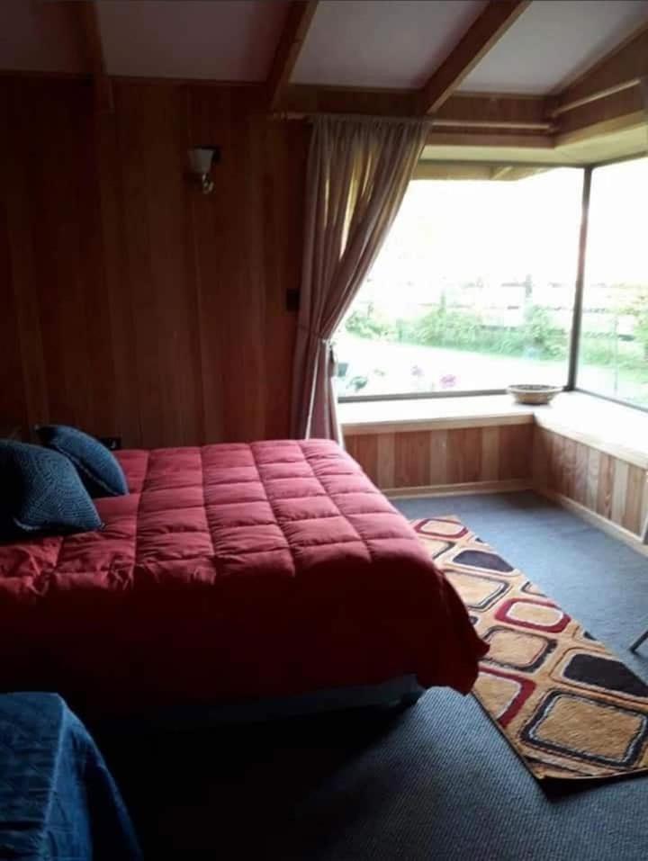Cabaña para dos, Villarrica-Pucon, pasos del lago
