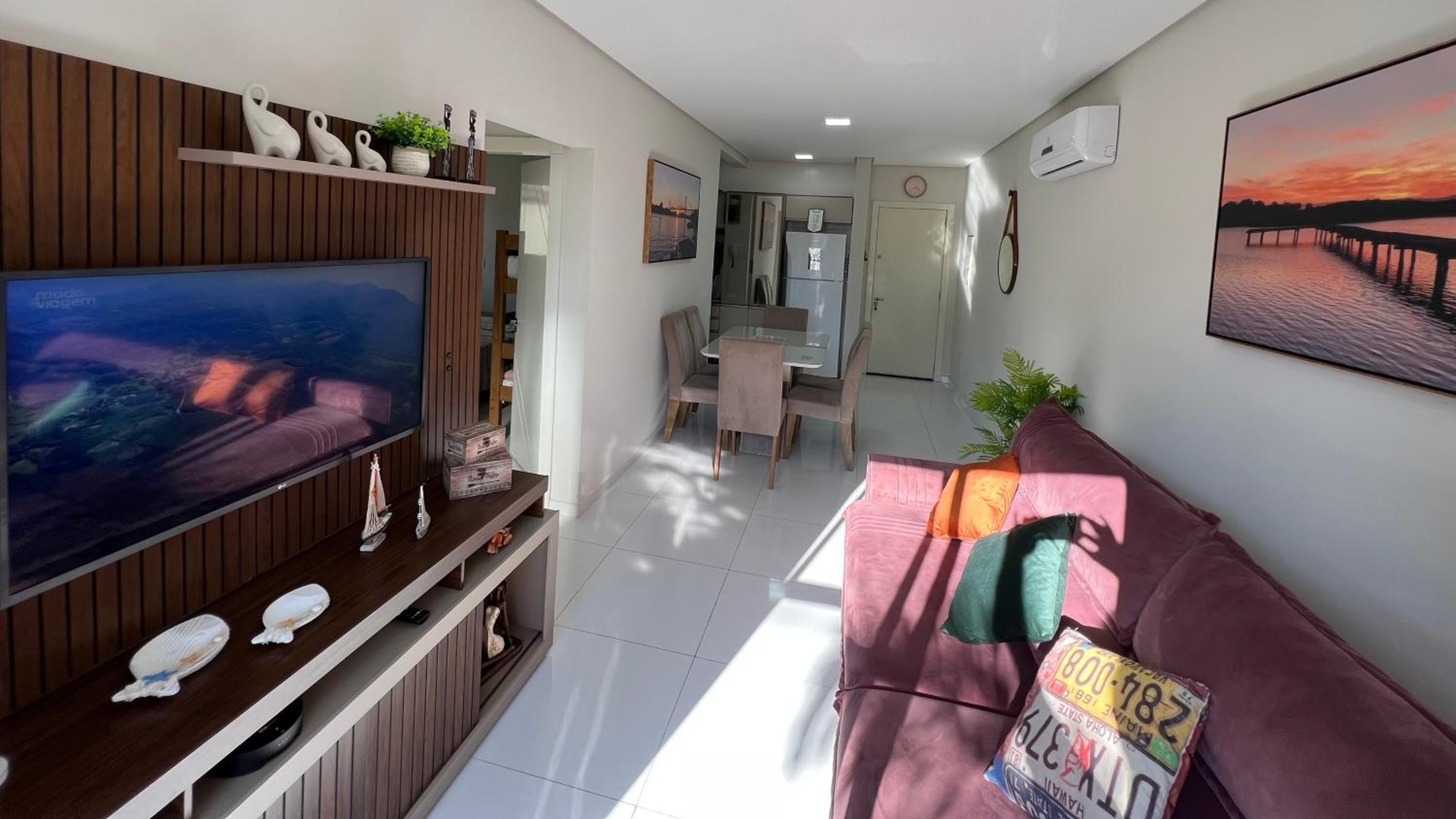 Ap Top Canasvieiras 01 - Apartamento em Canasvieiras com piscina e 2 garagens
