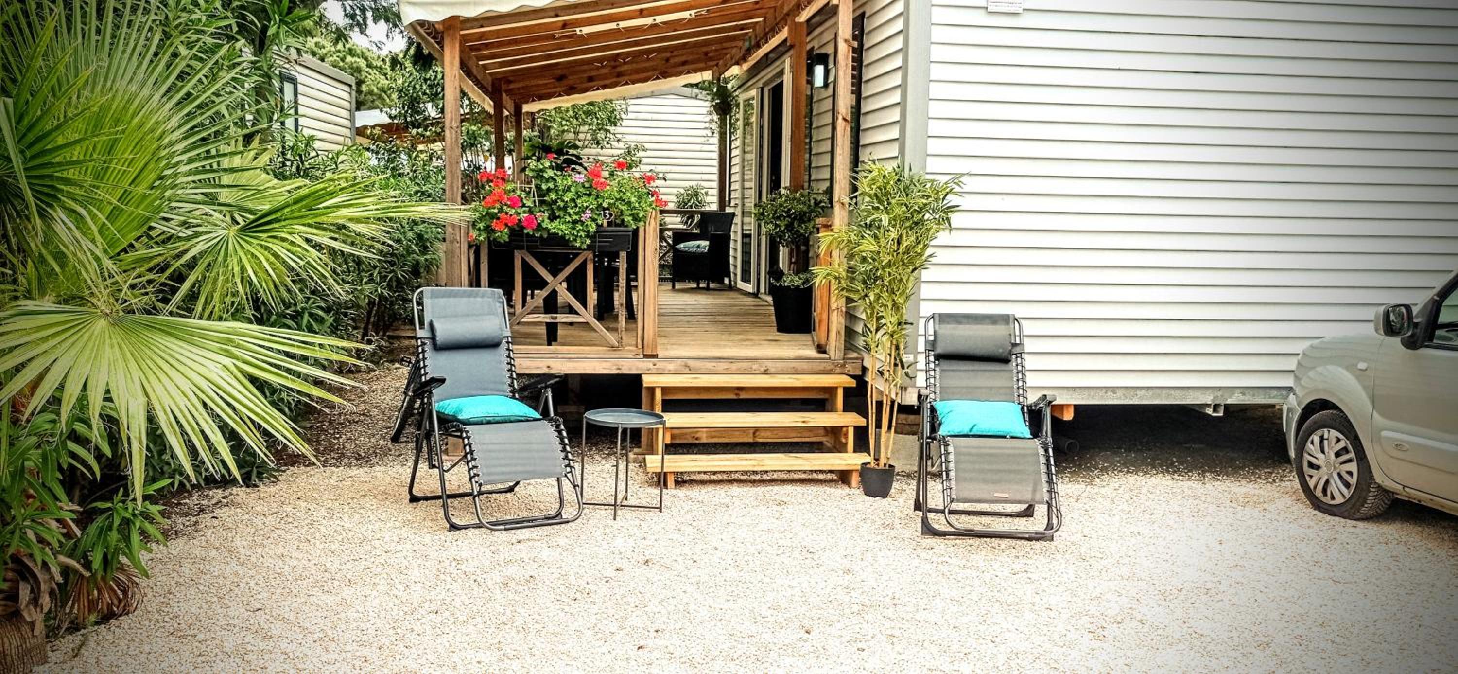 HappyMobilhome Argelès-sur-mer -plage à 500m- Camping 4 étoiles Del Mar