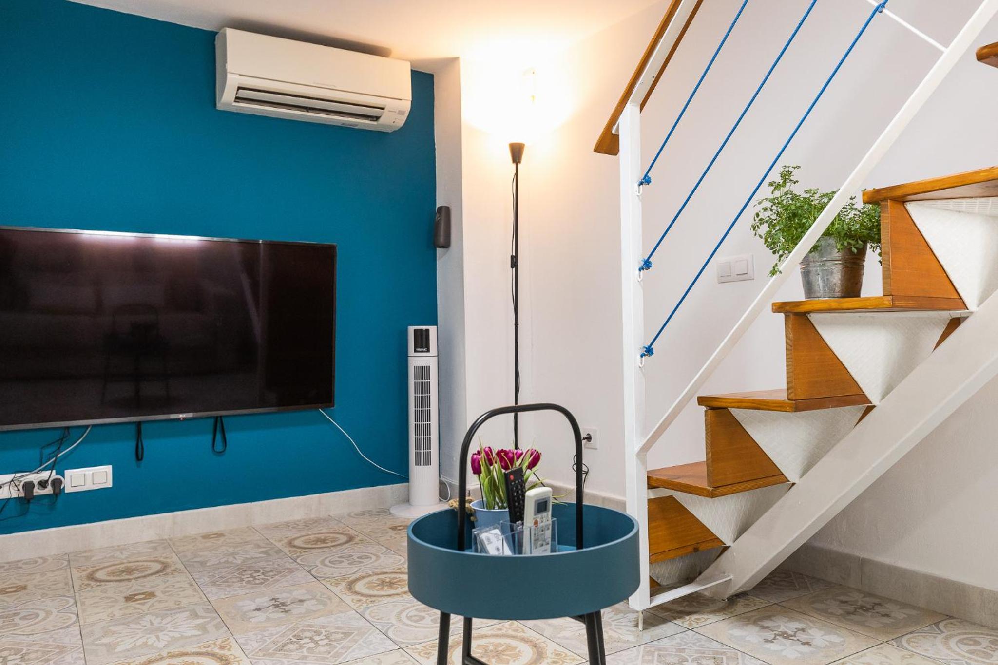 El Palo Beach House, Seaside Detached Duplex 20 Metres from the Beach, Málaga