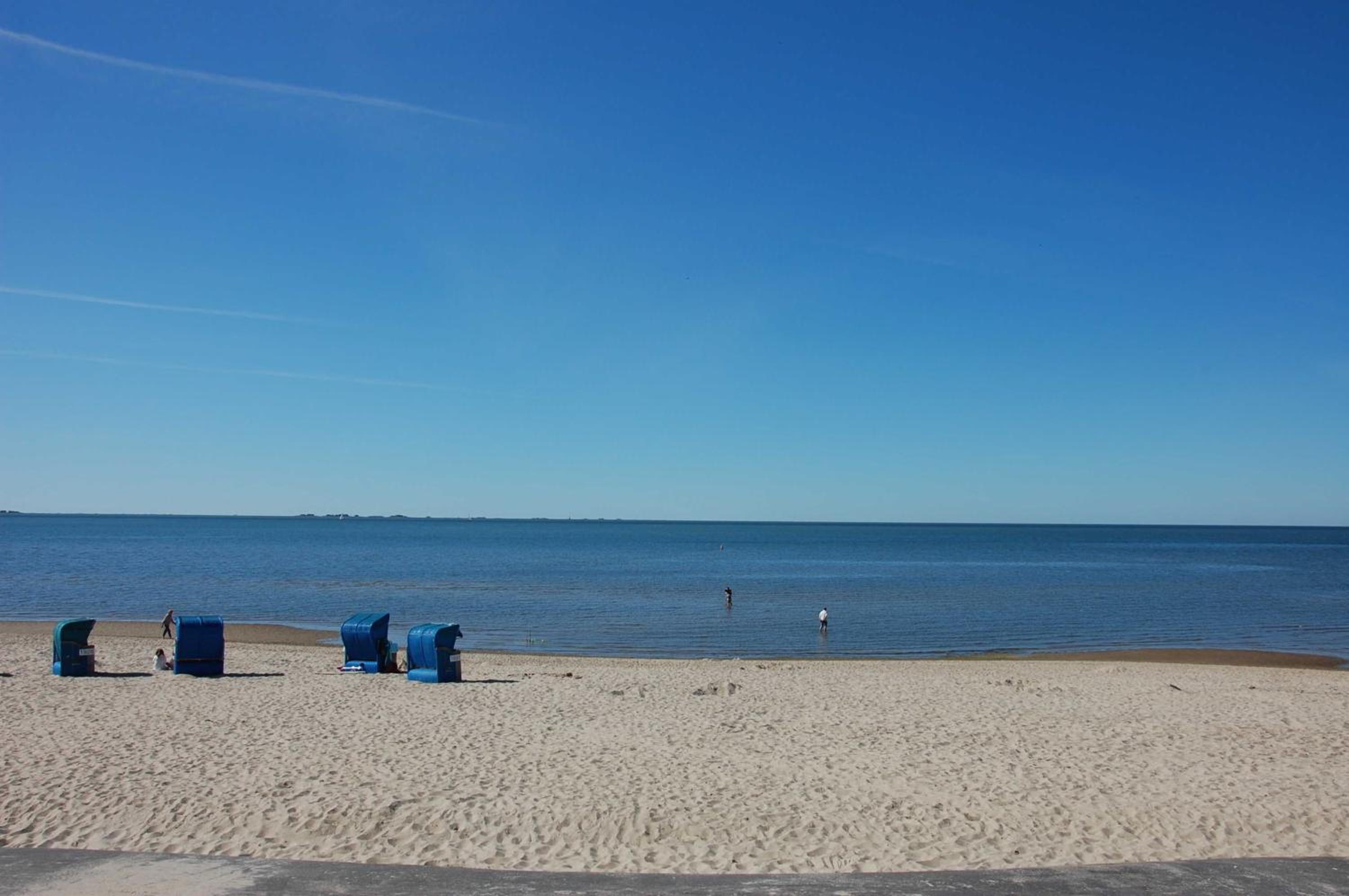 Reethaus am Strand direkt am Meer